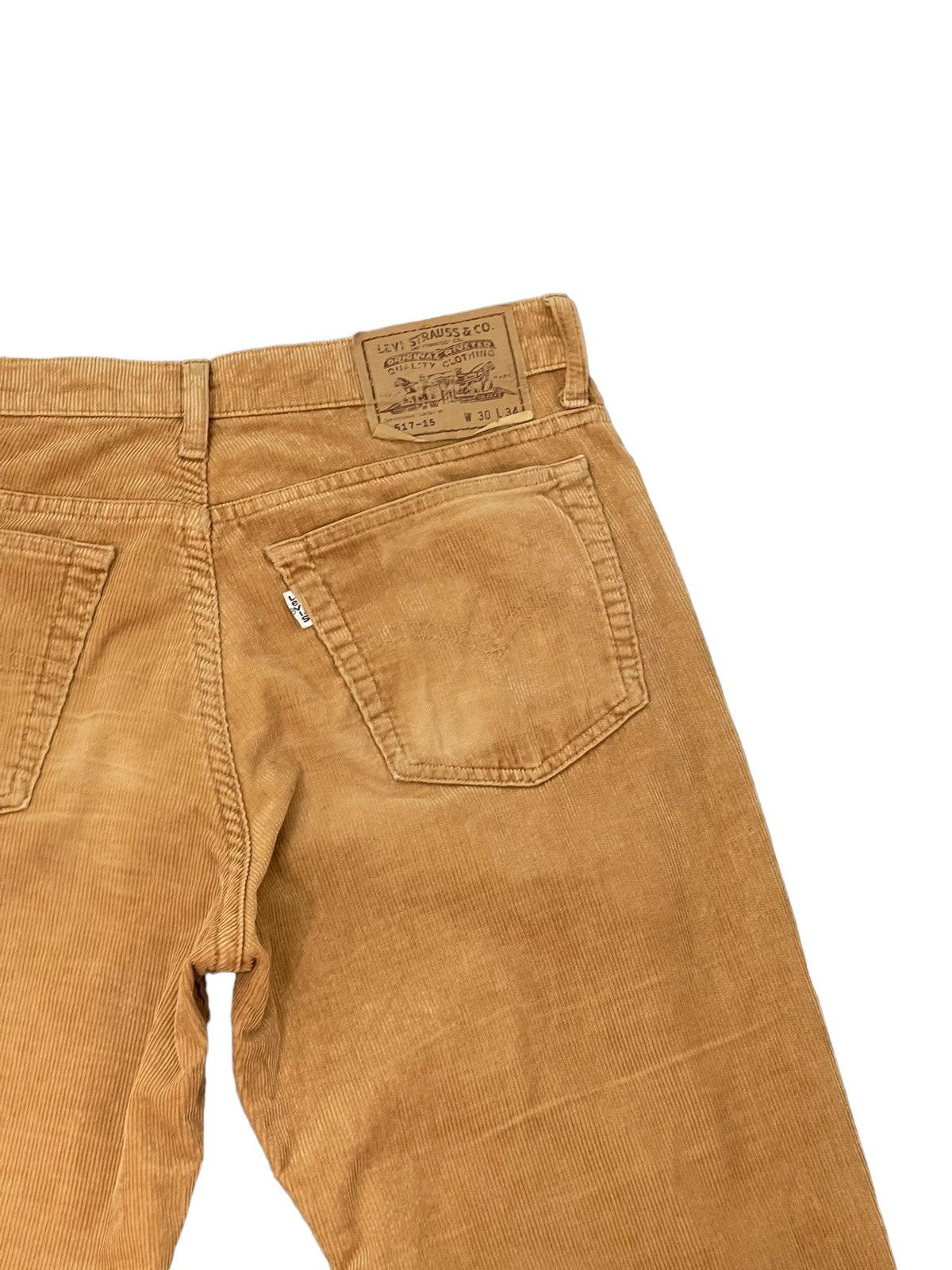 Japanese Brand Flare Jeans Vtg 1995 Levi’s 517 LVC Japan Corduroy 4🟦7 Size US 30 / EU 46 - 19 Thumbnail