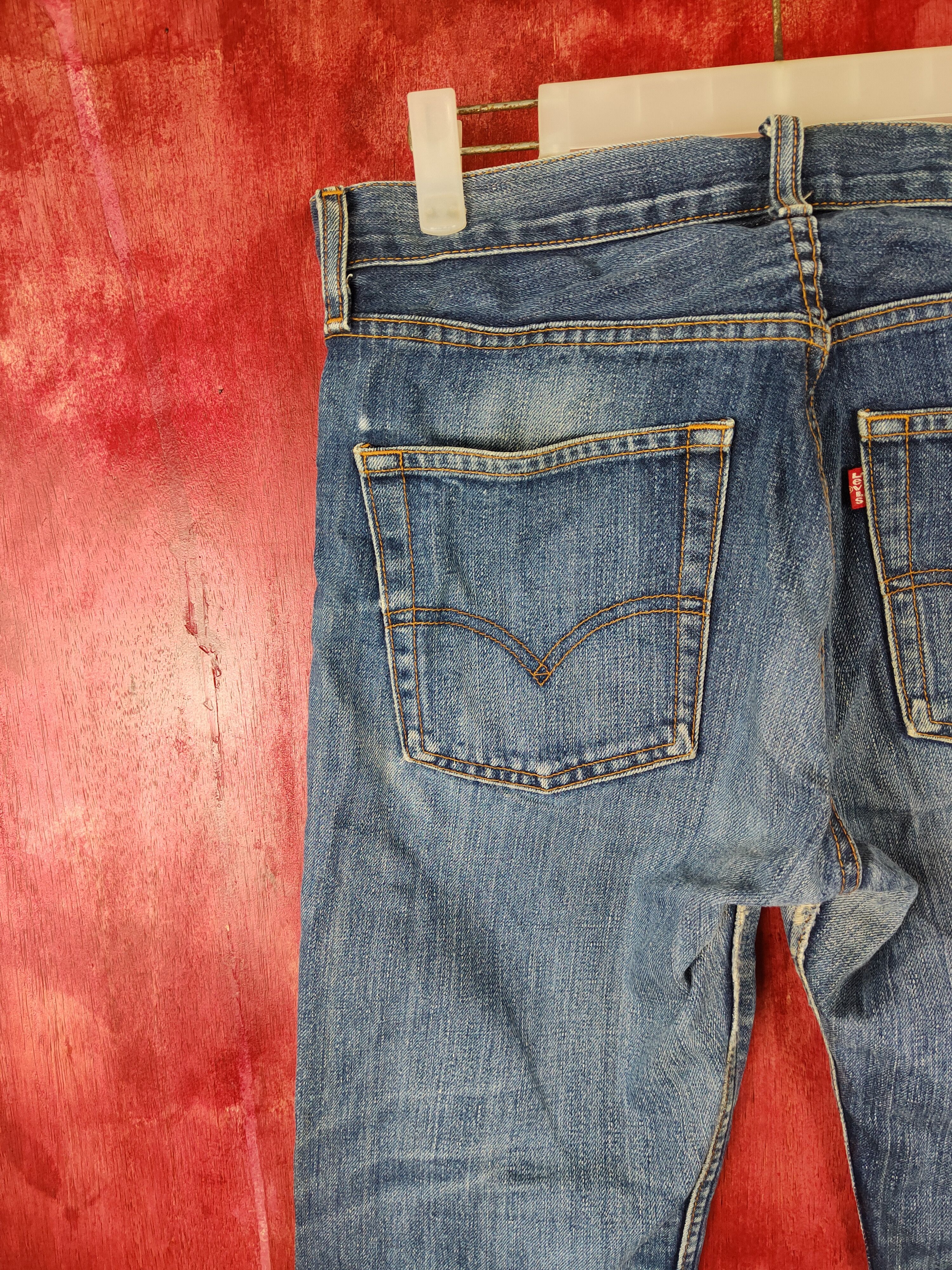 Levi's Levi's Blue Multi faded jeans Denim Pants #5159 Size US 30 / EU 46 - 8 Thumbnail