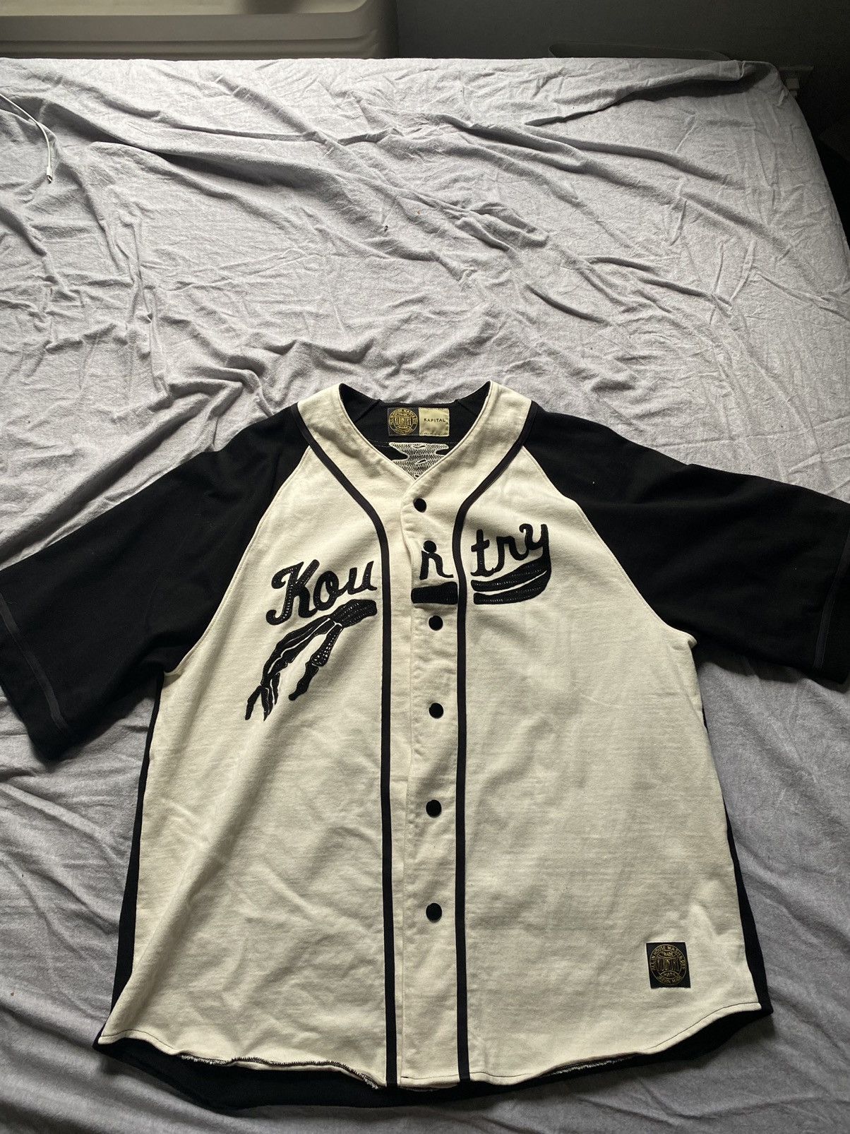 Kapital 16/-Densed Jersey Baseball Shirt