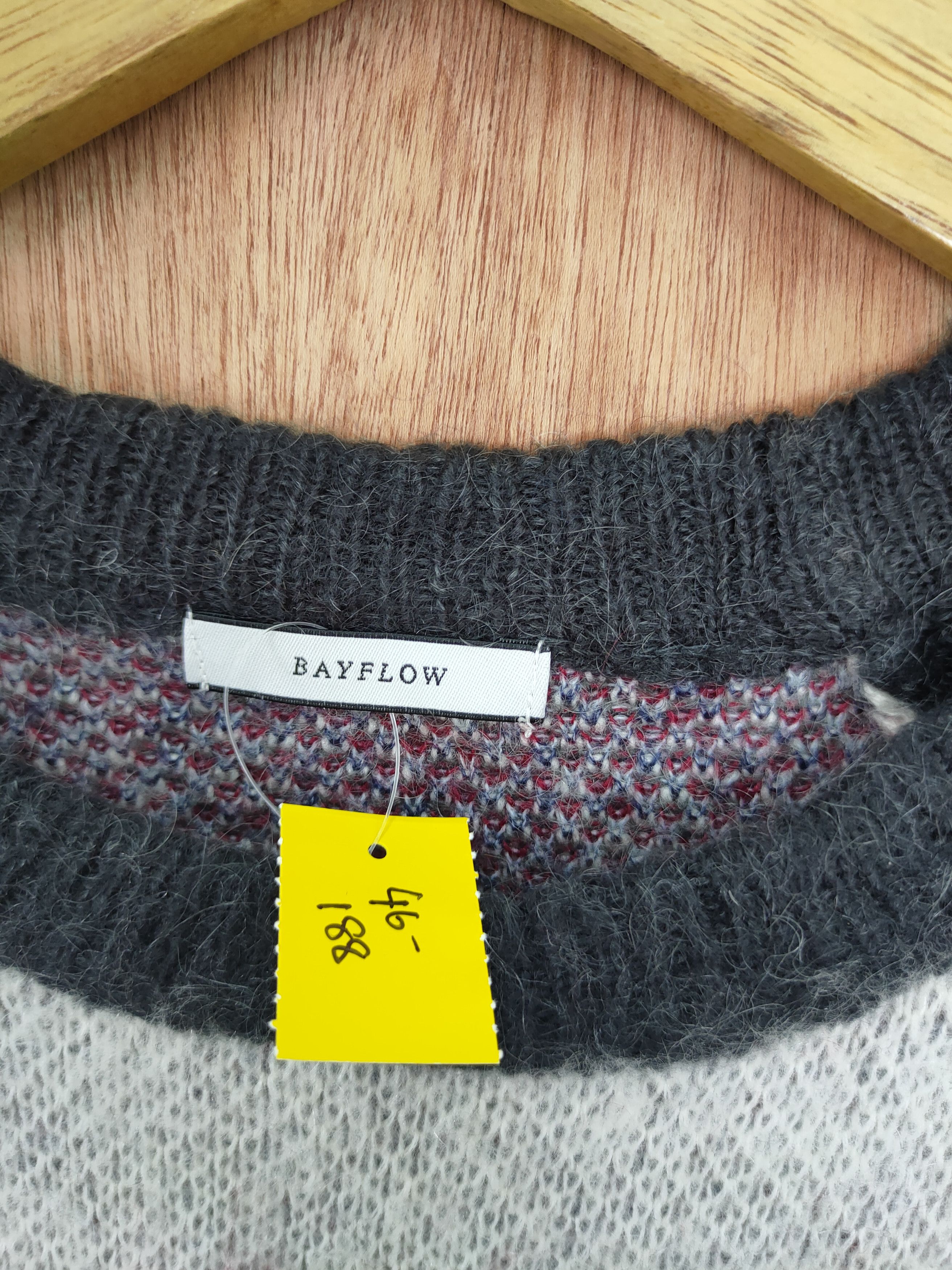 Homespun Knitwear DLL Bayflow knitwear mohair navajo vintage japan #46-188 Size US M / EU 48-50 / 2 - 6 Thumbnail