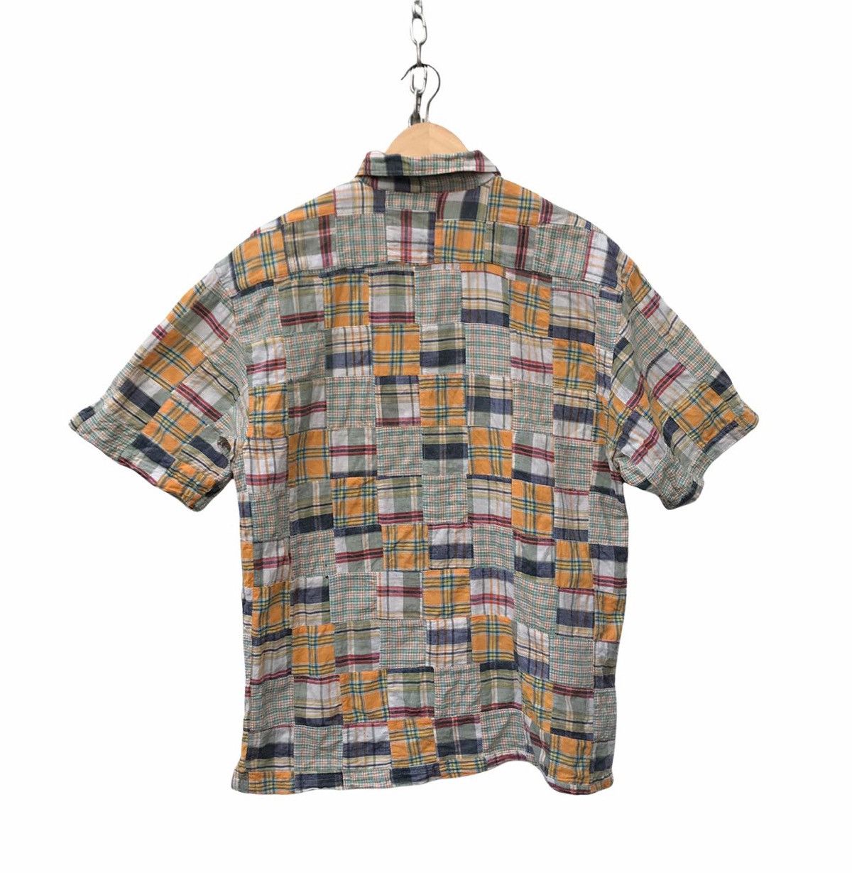 Japanese Brand Japanese Brand Homeless Patchwork Streetwear Shirt Size US L / EU 52-54 / 3 - 5 Thumbnail