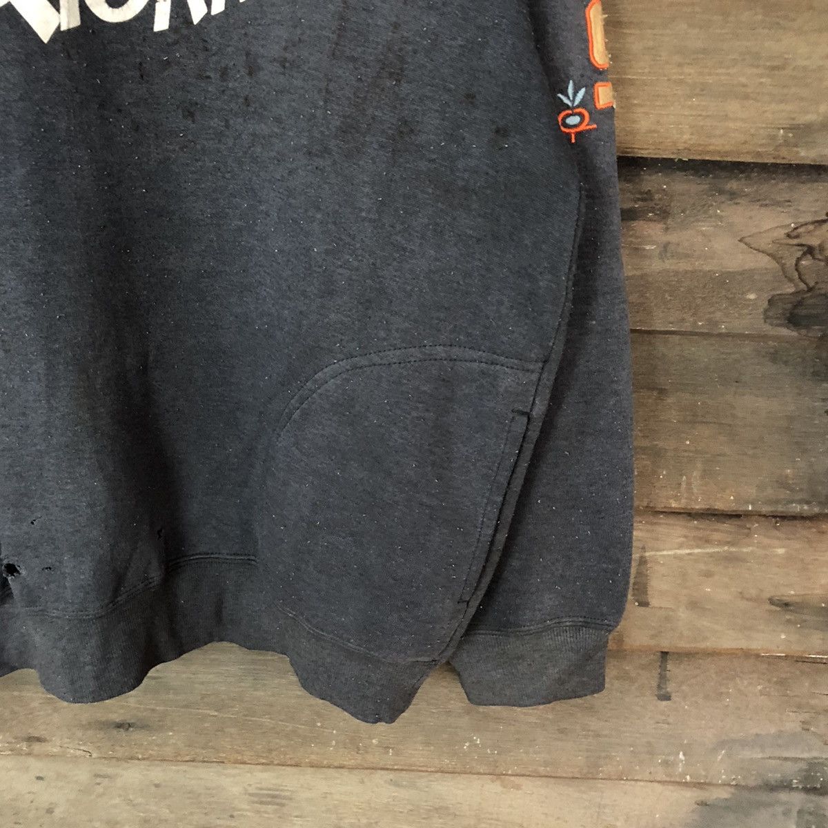 Japanese Brand Colony 2139 art japan Black Hoodie #5983 Size US M / EU 48-50 / 2 - 5 Thumbnail