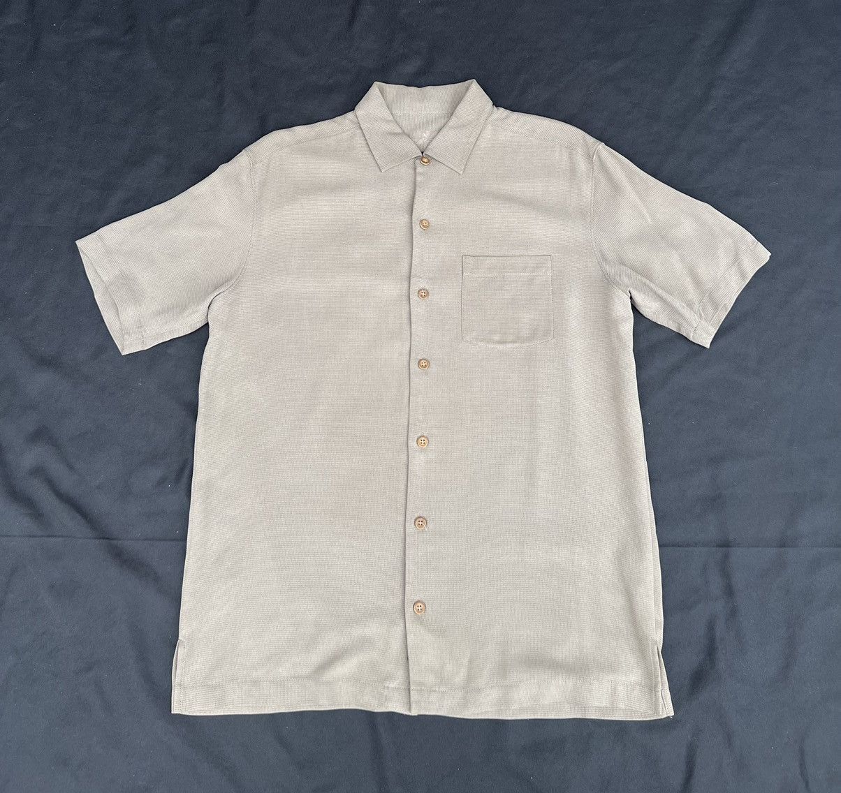 Tommy Bahama Tommy Bahama Island Riders Embroidery Silk Hawaiian Shirt Size US L / EU 52-54 / 3 - 14 Thumbnail