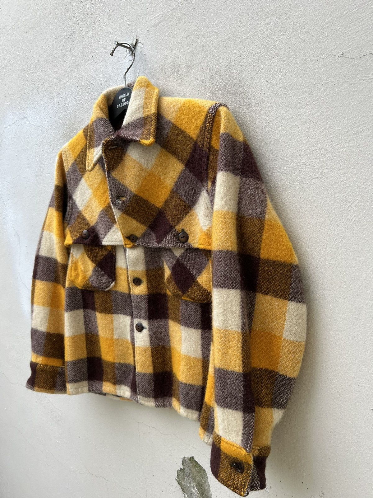 Vintage Vintage 40s 50s SPORTCLAD Tartan Wool Button Jacket Size US S / EU 44-46 / 1 - 10 Thumbnail