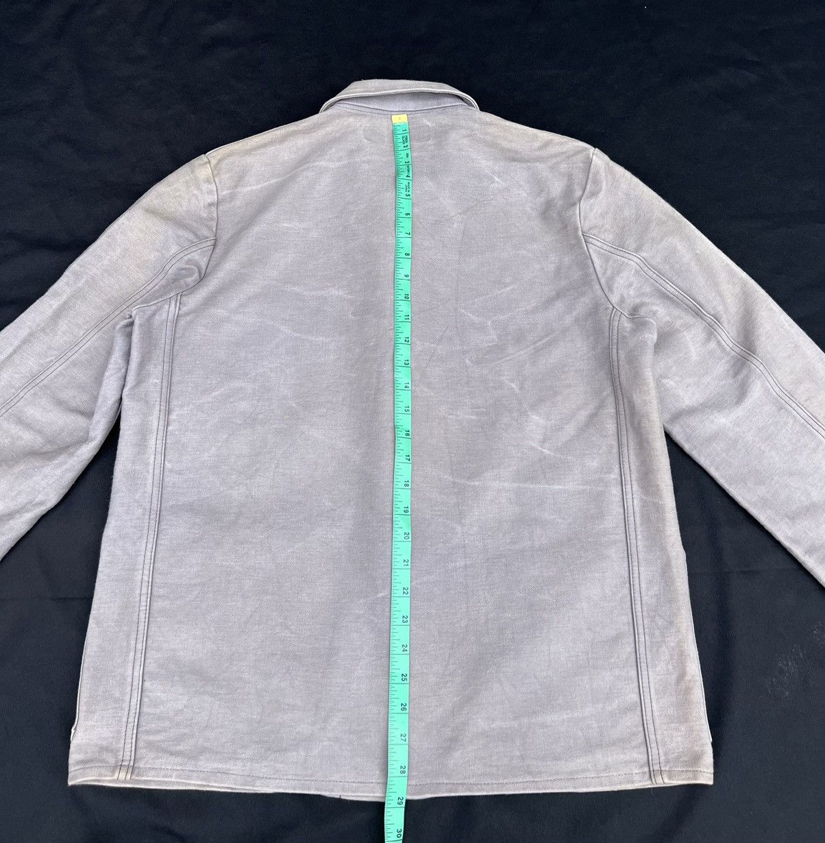 Vintage Vintage MOHR Sun Fade Dirty Mud Moleskin Cotton Chore Jacket Size US L / EU 52-54 / 3 - 5 Thumbnail