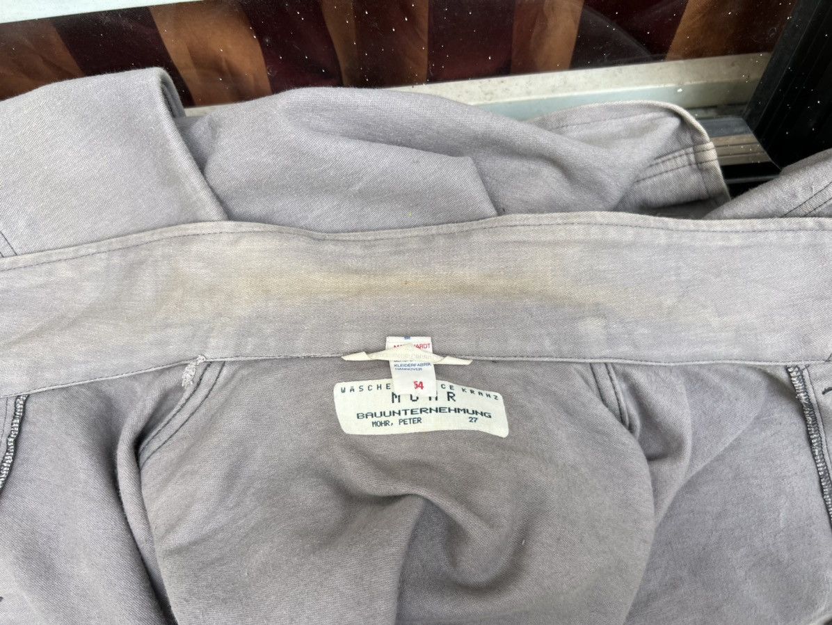 Vintage Vintage MOHR Sun Fade Dirty Mud Moleskin Cotton Chore Jacket Size US L / EU 52-54 / 3 - 23 Thumbnail