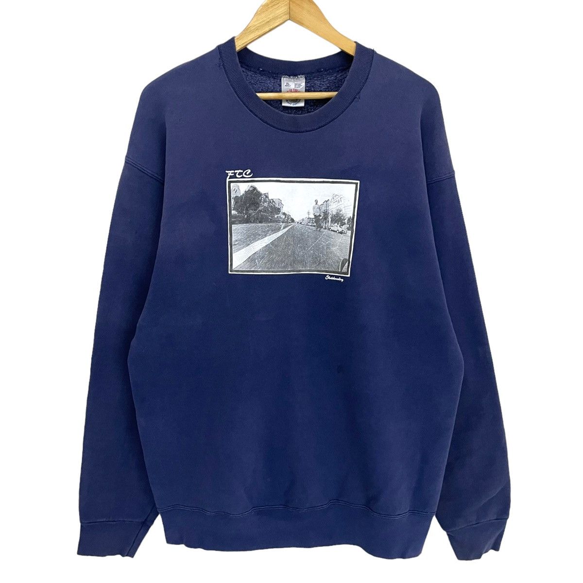 FTC × Vintage RARE💥90s FTC SKATEBOARDS CREWNECK SWEATSHIRT Size US XL / EU 56 / 4 - 1 Thumbnail