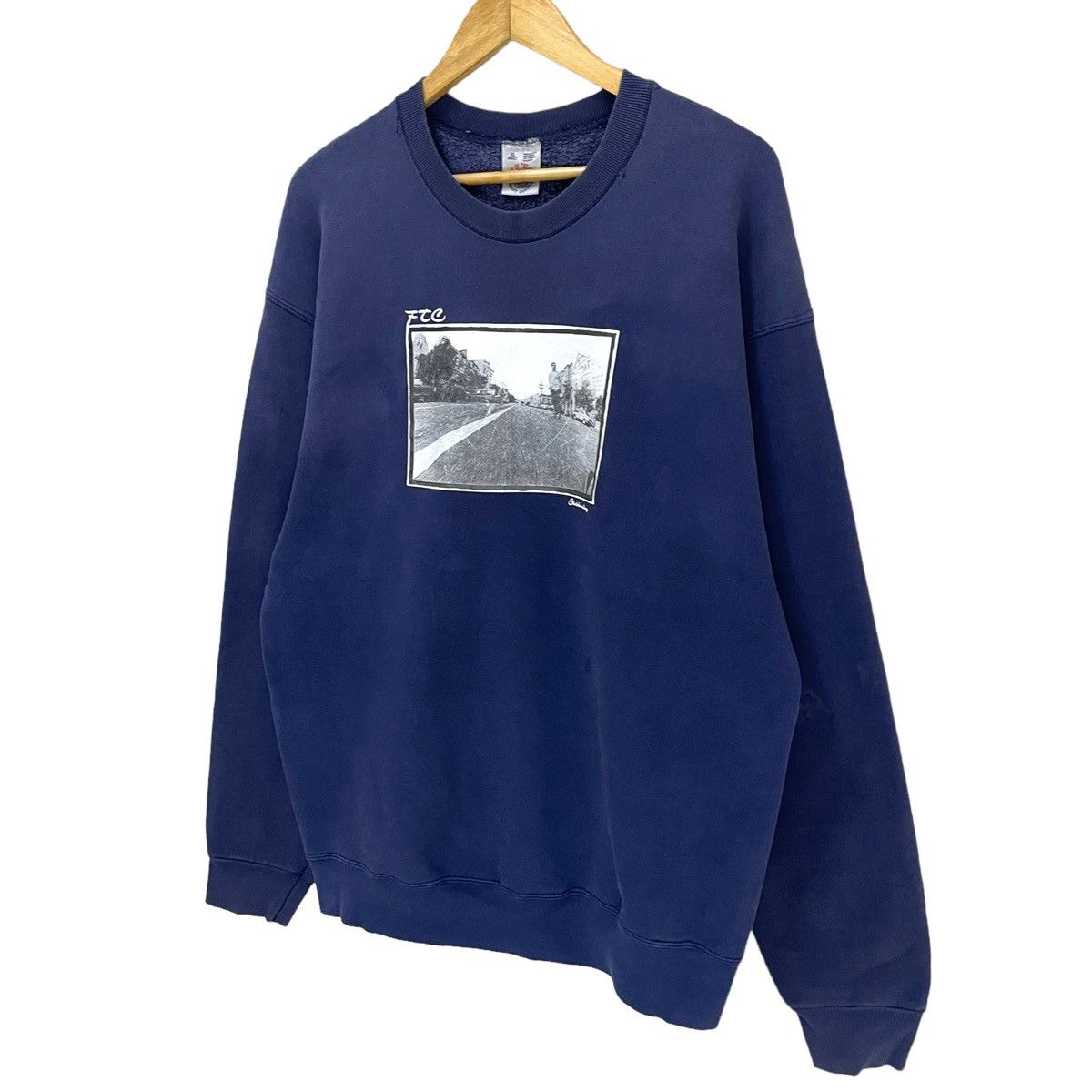 FTC × Vintage RARE💥90s FTC SKATEBOARDS CREWNECK SWEATSHIRT Size US XL / EU 56 / 4 - 3 Thumbnail