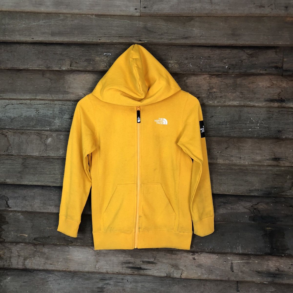 The North Face The North Face Yellow Hoodie #6801 Size S / US 4 / IT 40 - 1 Thumbnail