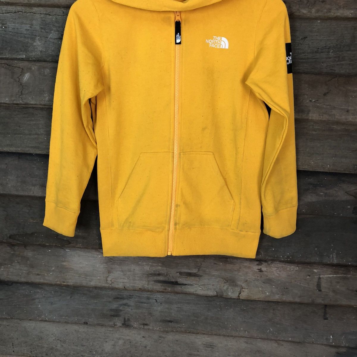 The North Face The North Face Yellow Hoodie #6801 Size S / US 4 / IT 40 - 3 Thumbnail