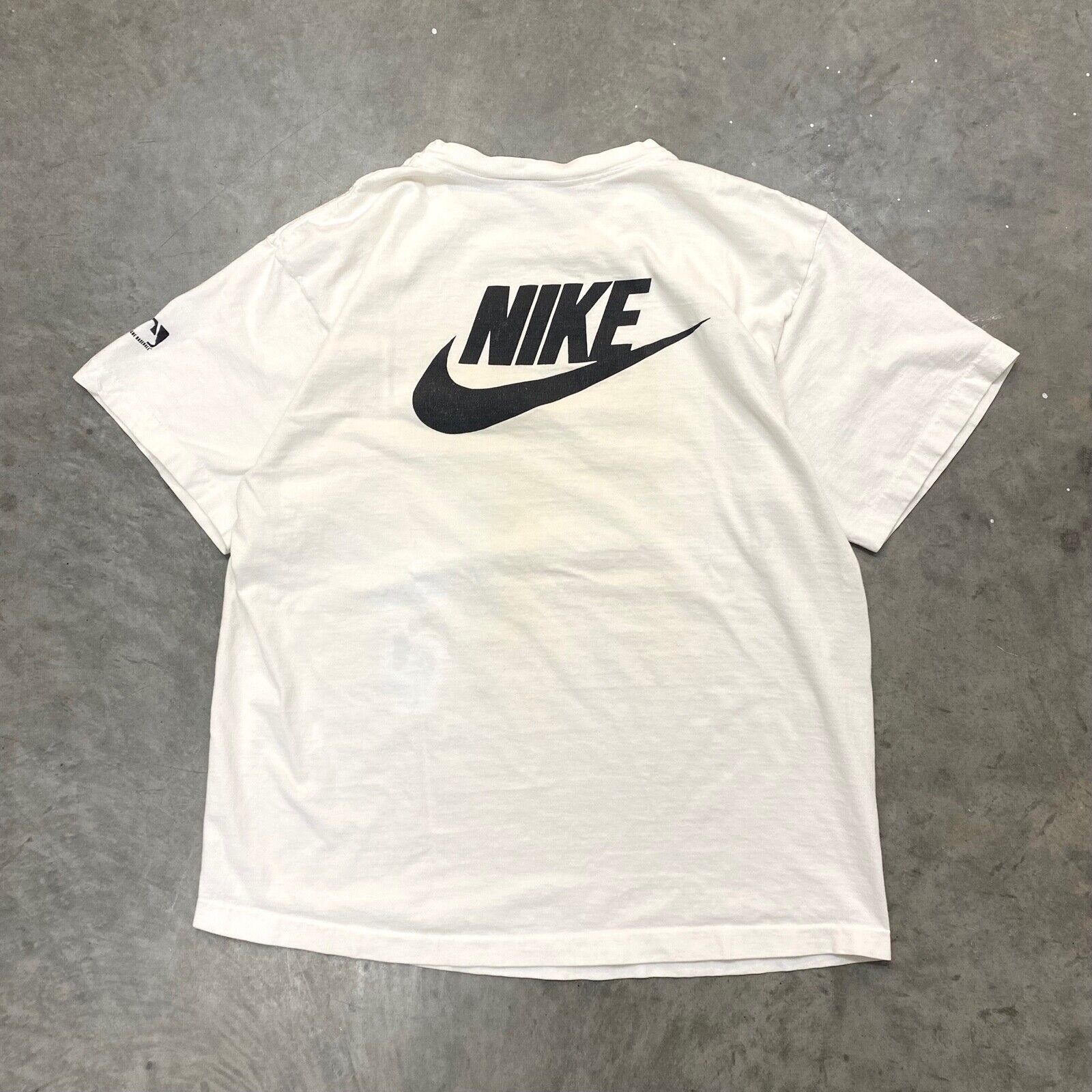 VTG RARE 1990 Nike MLB All Star T Shirt AOP Single Stitch