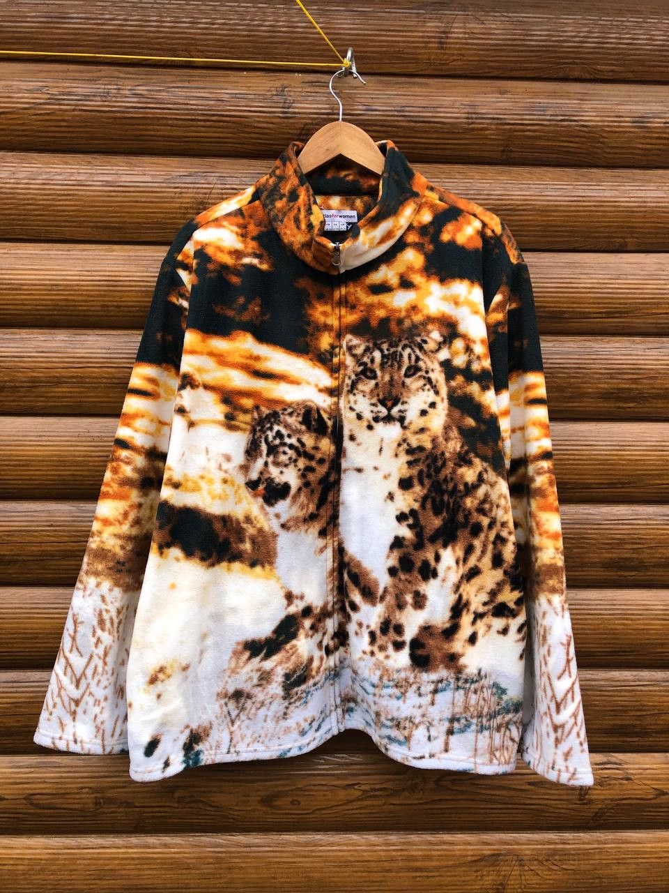 Other Vintage Atlas Animal Fleece Jacket Size US XL / EU 56 / 4 - 1 Thumbnail