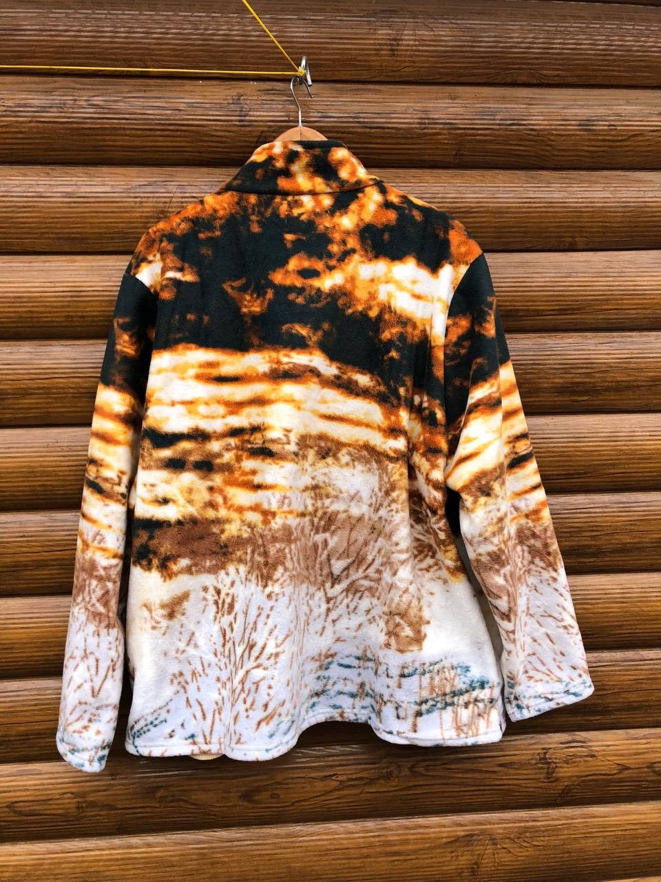 Other Vintage Atlas Animal Fleece Jacket Size US XL / EU 56 / 4 - 4 Thumbnail