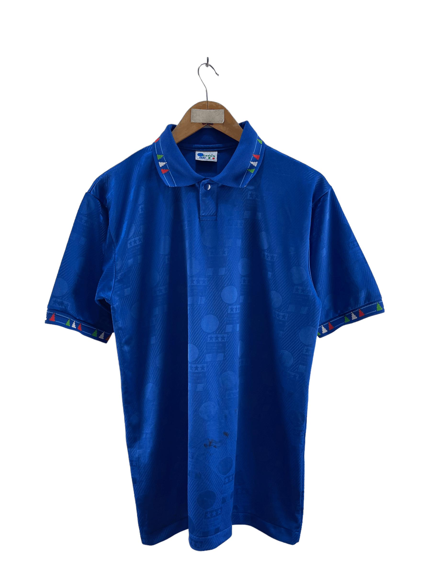 Diadora Vintage Diadora Federazidne Italia Jersey Size US M / EU 48-50 / 2 - 1 Thumbnail