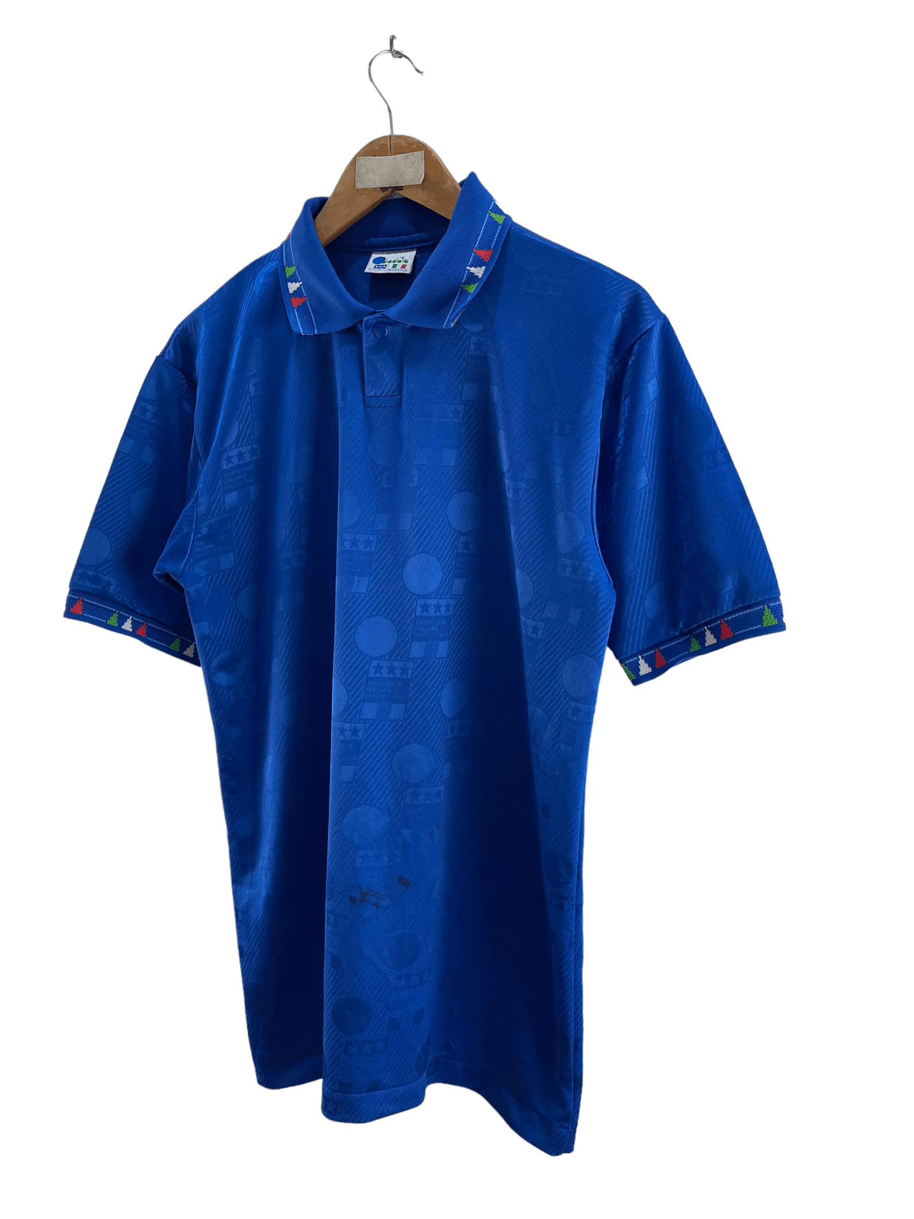 Diadora Vintage Diadora Federazidne Italia Jersey Size US M / EU 48-50 / 2 - 4 Thumbnail
