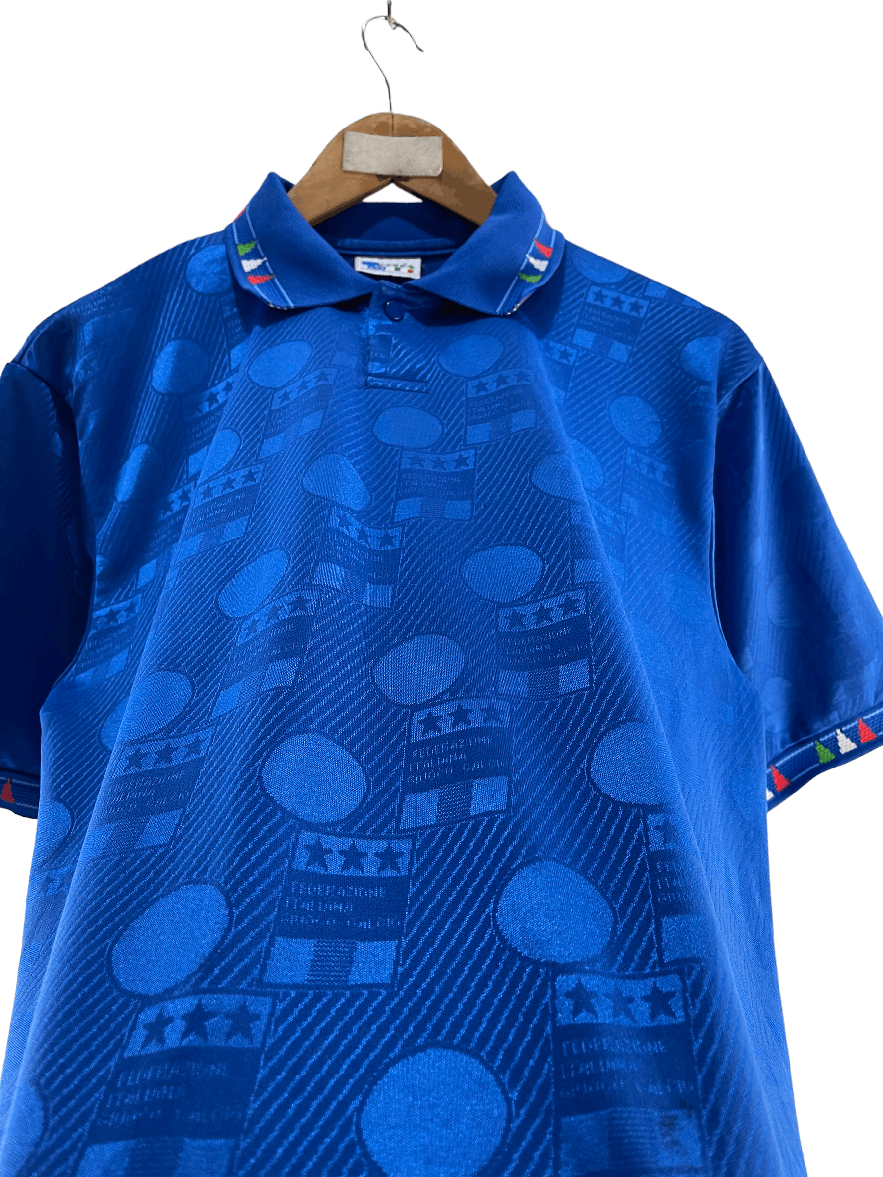 Diadora Vintage Diadora Federazidne Italia Jersey Size US M / EU 48-50 / 2 - 7 Thumbnail