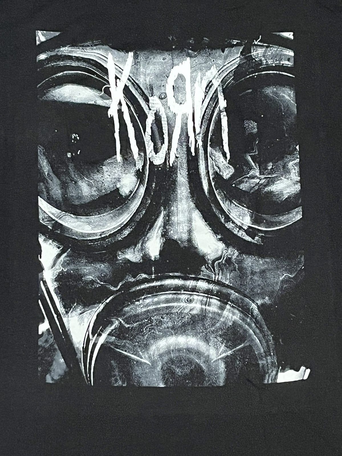 Band Tees Korn Gas Mask Black Tee Shirt Size Large Size US M / EU 48-50 / 2 - 2 Thumbnail
