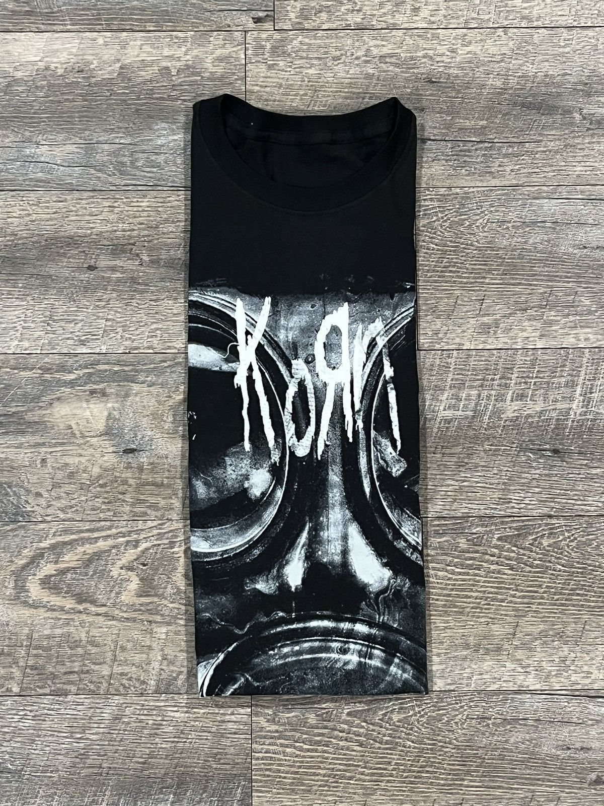 Band Tees Korn Gas Mask Black Tee Shirt Size Large Size US M / EU 48-50 / 2 - 5 Thumbnail