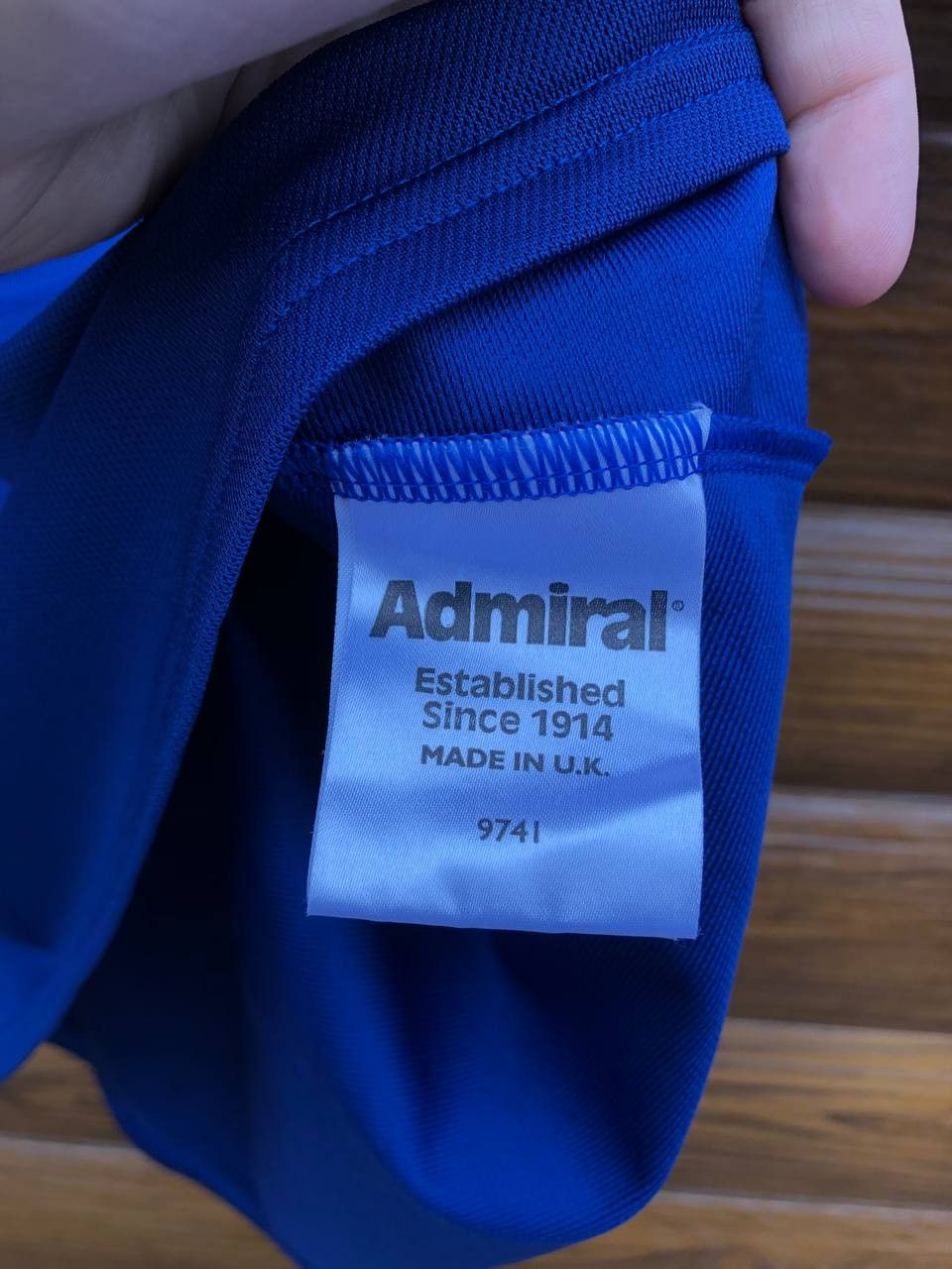 Vintage Admiral Soccer Jersey England Vodafone Soccer Futbol Polo Size US S / EU 44-46 / 1 - 6 Thumbnail