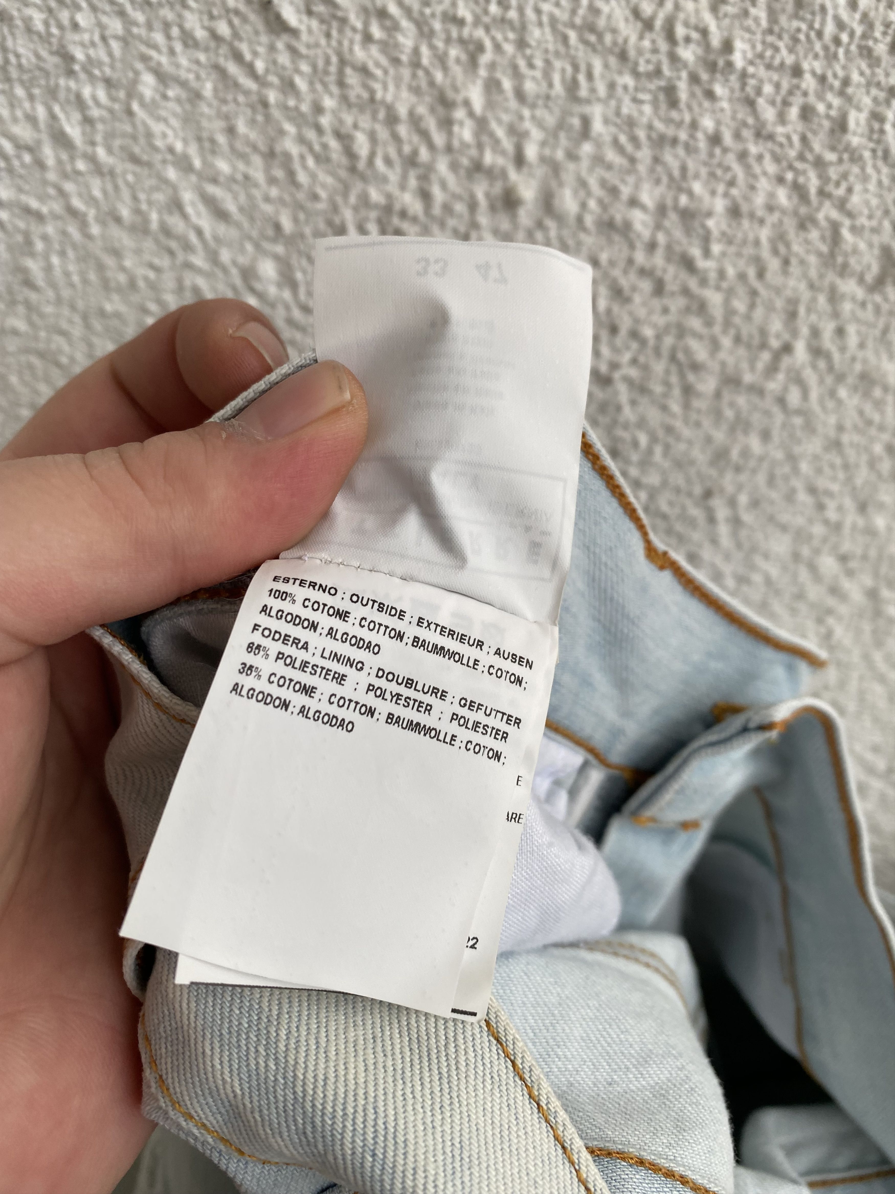 Pierre Balmain distressed light blue jeans Size US 33 - 7 Thumbnail