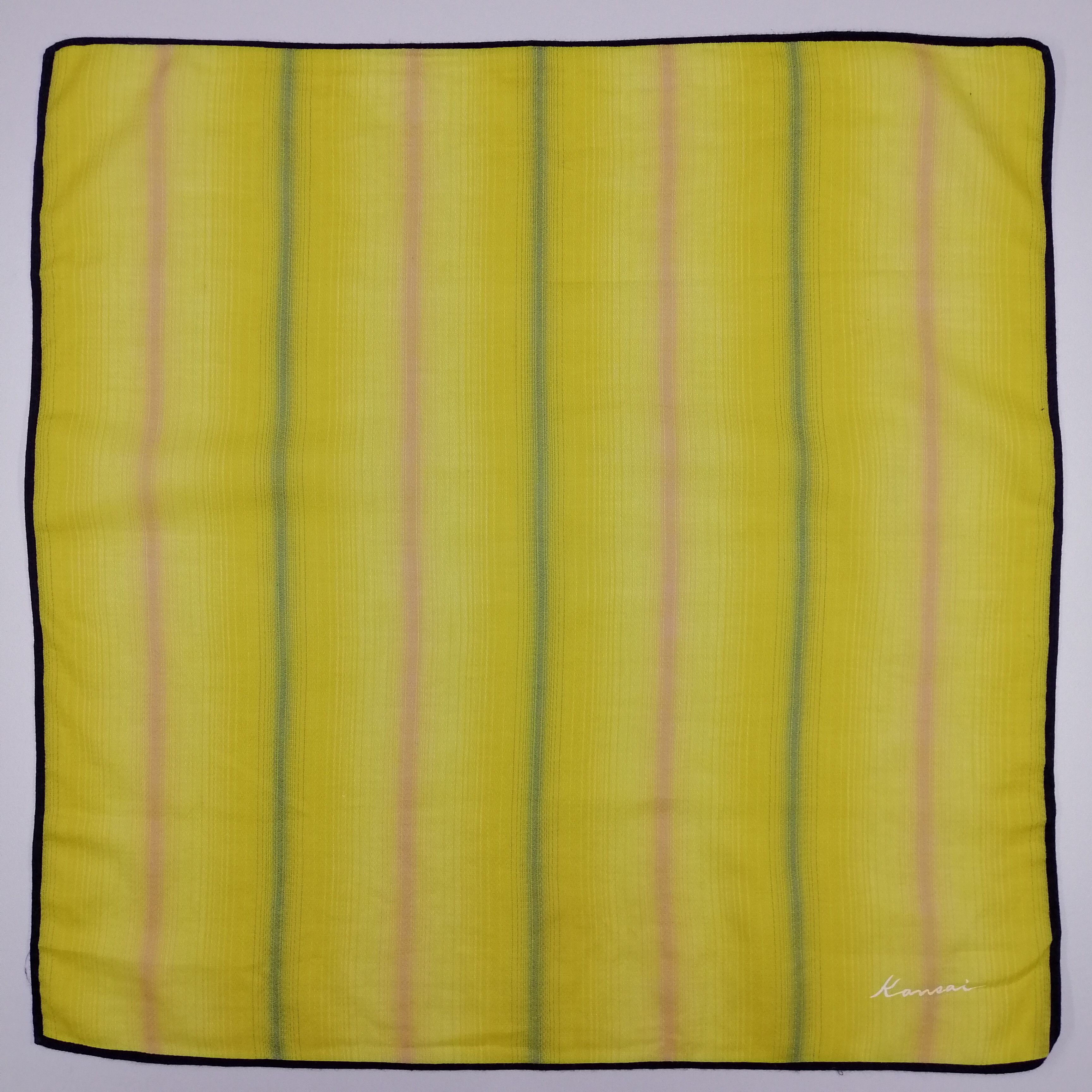 Kansai Yamamoto × Vintage Kansai Yamamoto Handkerchief/Neckerchief/Bandana-KD1129 Size ONE SIZE - 2 Thumbnail