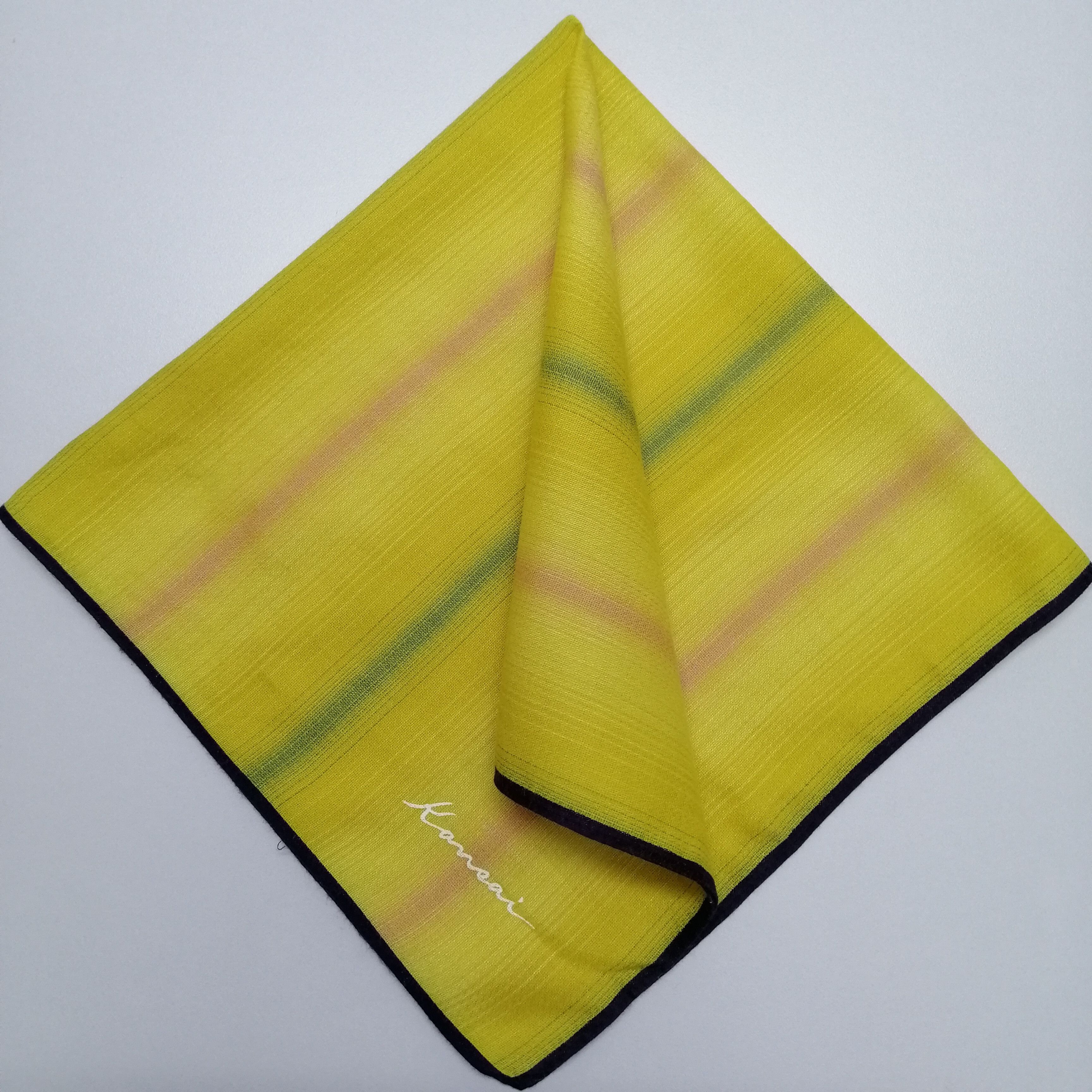 Kansai Yamamoto × Vintage Kansai Yamamoto Handkerchief/Neckerchief/Bandana-KD1129 Size ONE SIZE - 1 Thumbnail