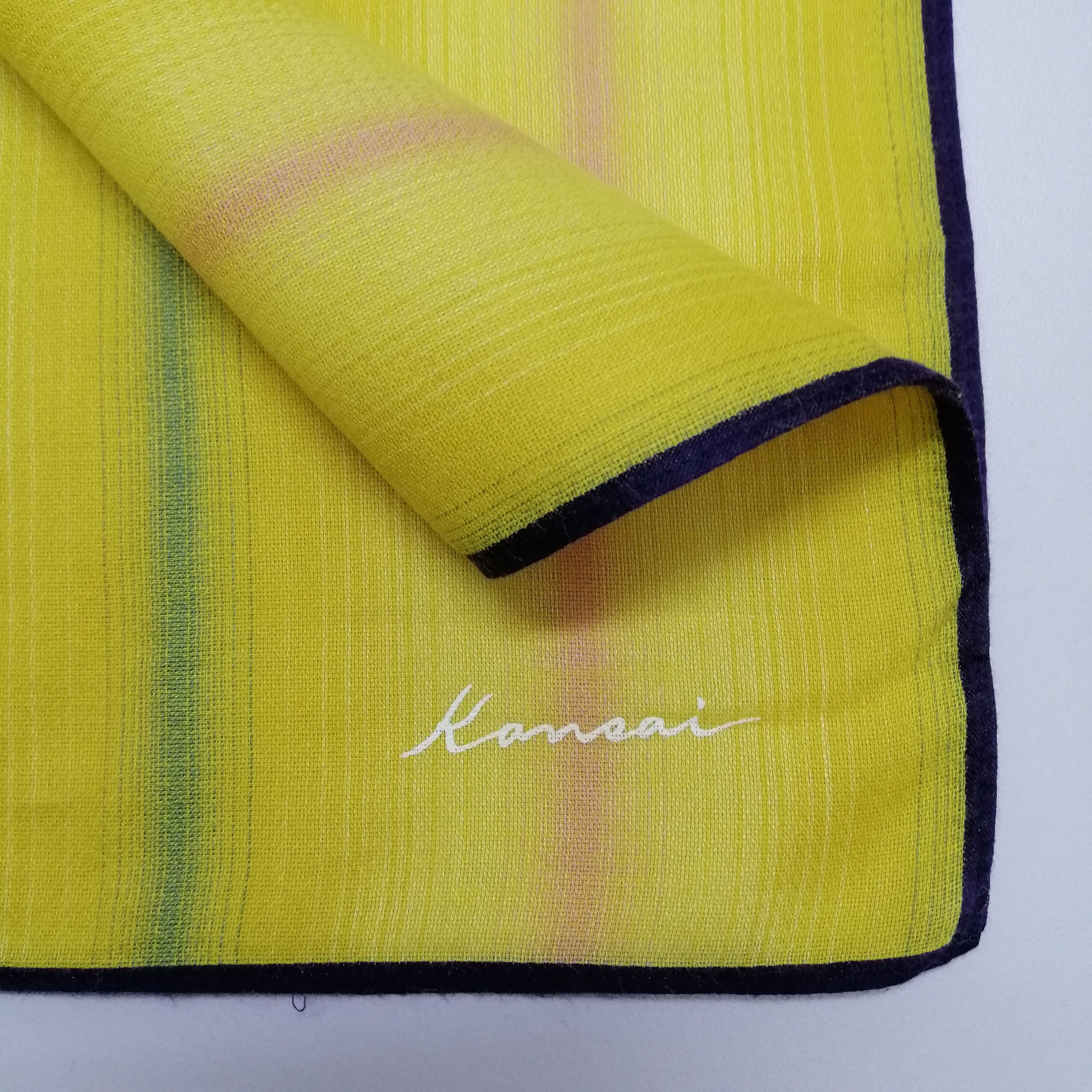 Kansai Yamamoto × Vintage Kansai Yamamoto Handkerchief/Neckerchief/Bandana-KD1129 Size ONE SIZE - 4 Thumbnail
