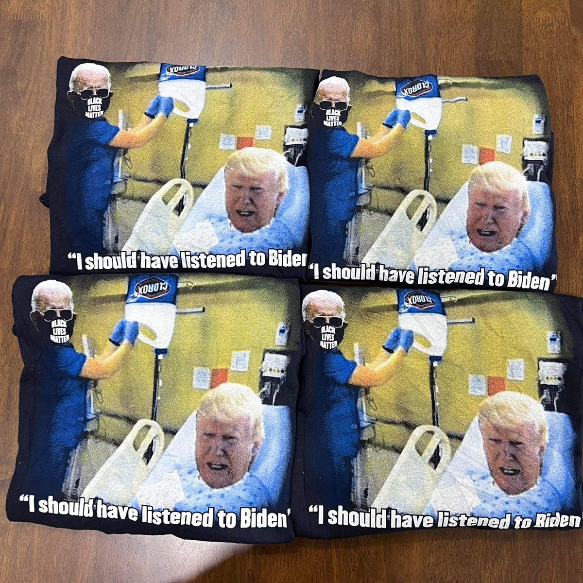 Donald Trump × Gildan × Vintage VINTAGE JOE BIDEN x DONALD TRUMP Size US M / EU 48-50 / 2 - 5 Thumbnail