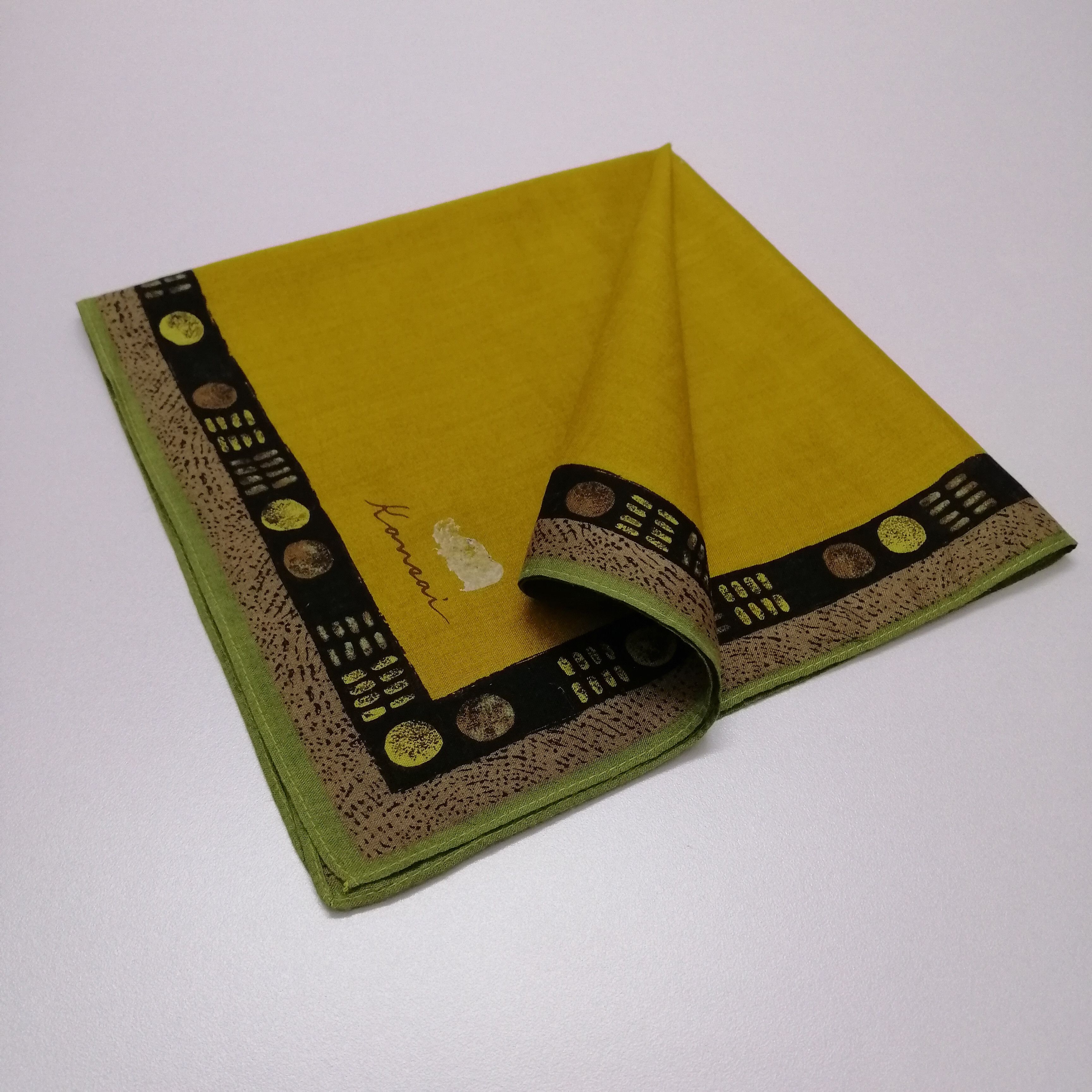 Kansai Yamamoto × Vintage Kansai Handkerchief/Neckerchief/Bandana-KD2024 Size ONE SIZE - 4 Thumbnail