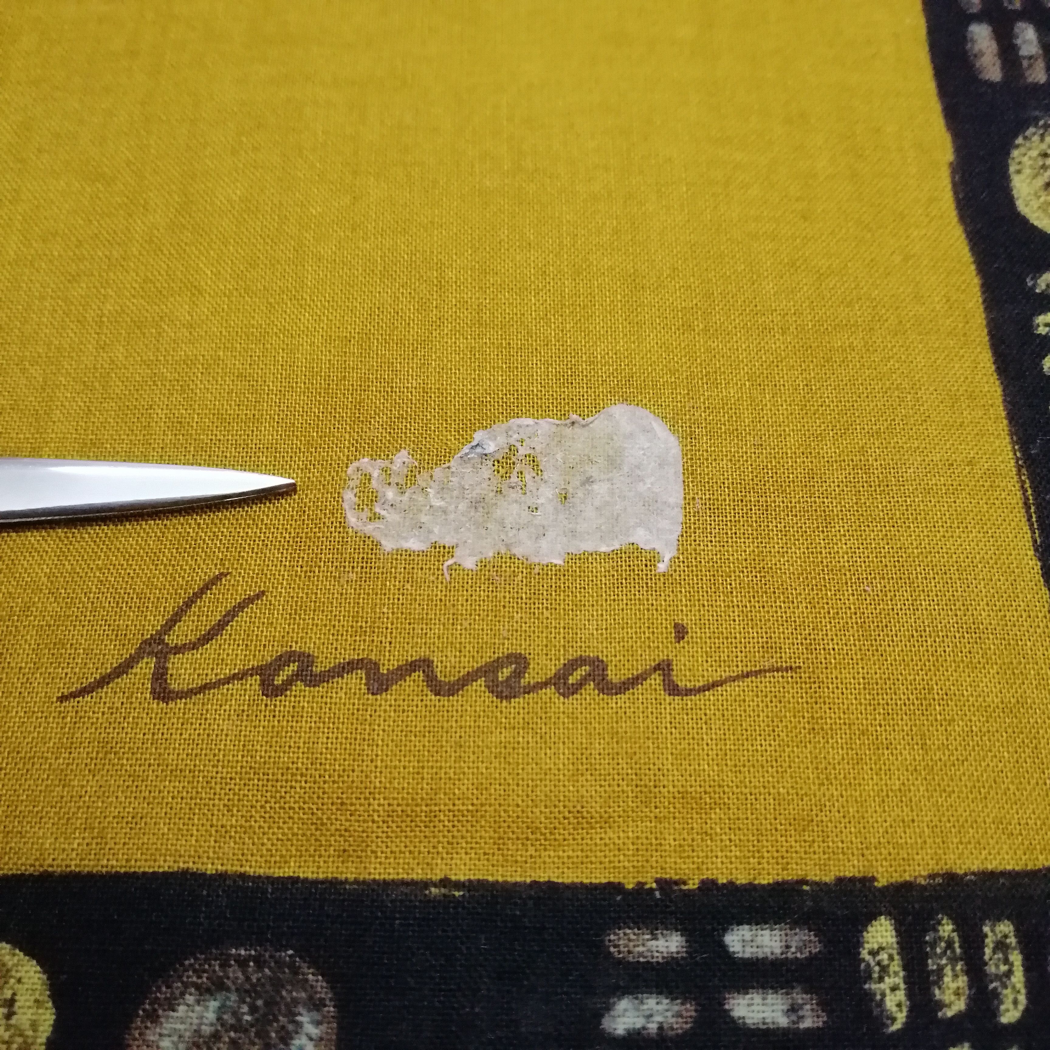 Kansai Yamamoto × Vintage Kansai Handkerchief/Neckerchief/Bandana-KD2024 Size ONE SIZE - 3 Thumbnail
