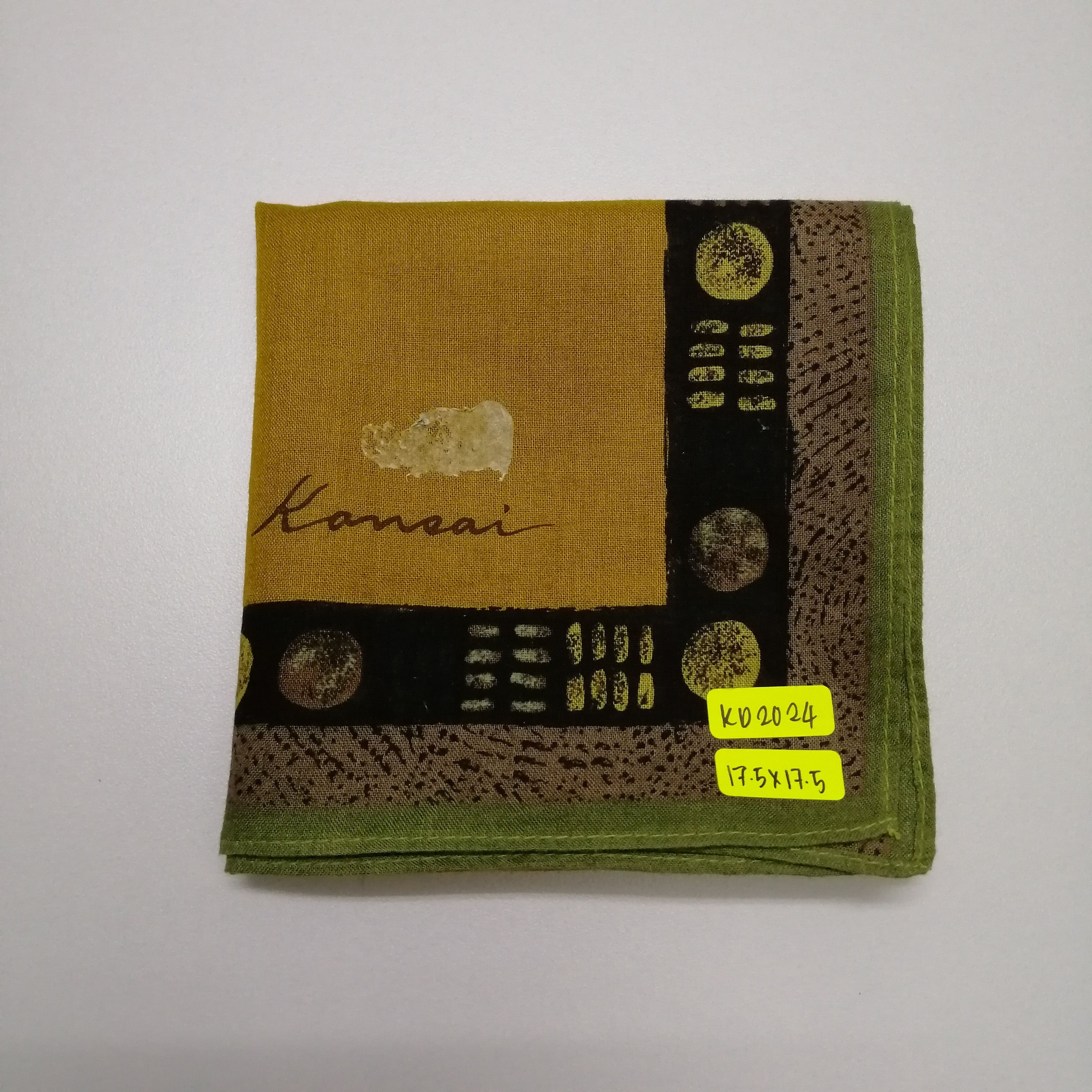 Kansai Yamamoto × Vintage Kansai Handkerchief/Neckerchief/Bandana-KD2024 Size ONE SIZE - 5 Thumbnail