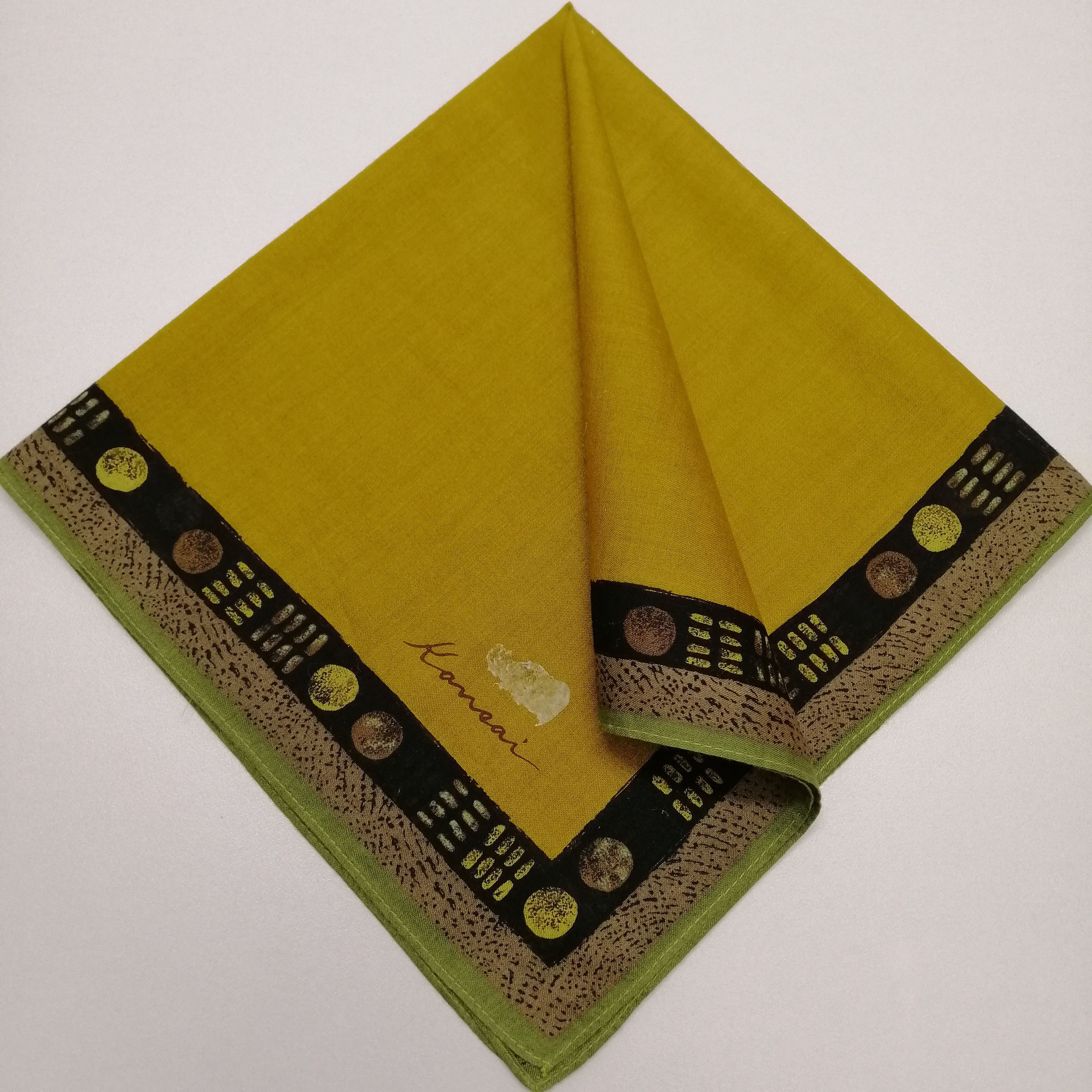Kansai Yamamoto × Vintage Kansai Handkerchief/Neckerchief/Bandana-KD2024 Size ONE SIZE - 1 Thumbnail