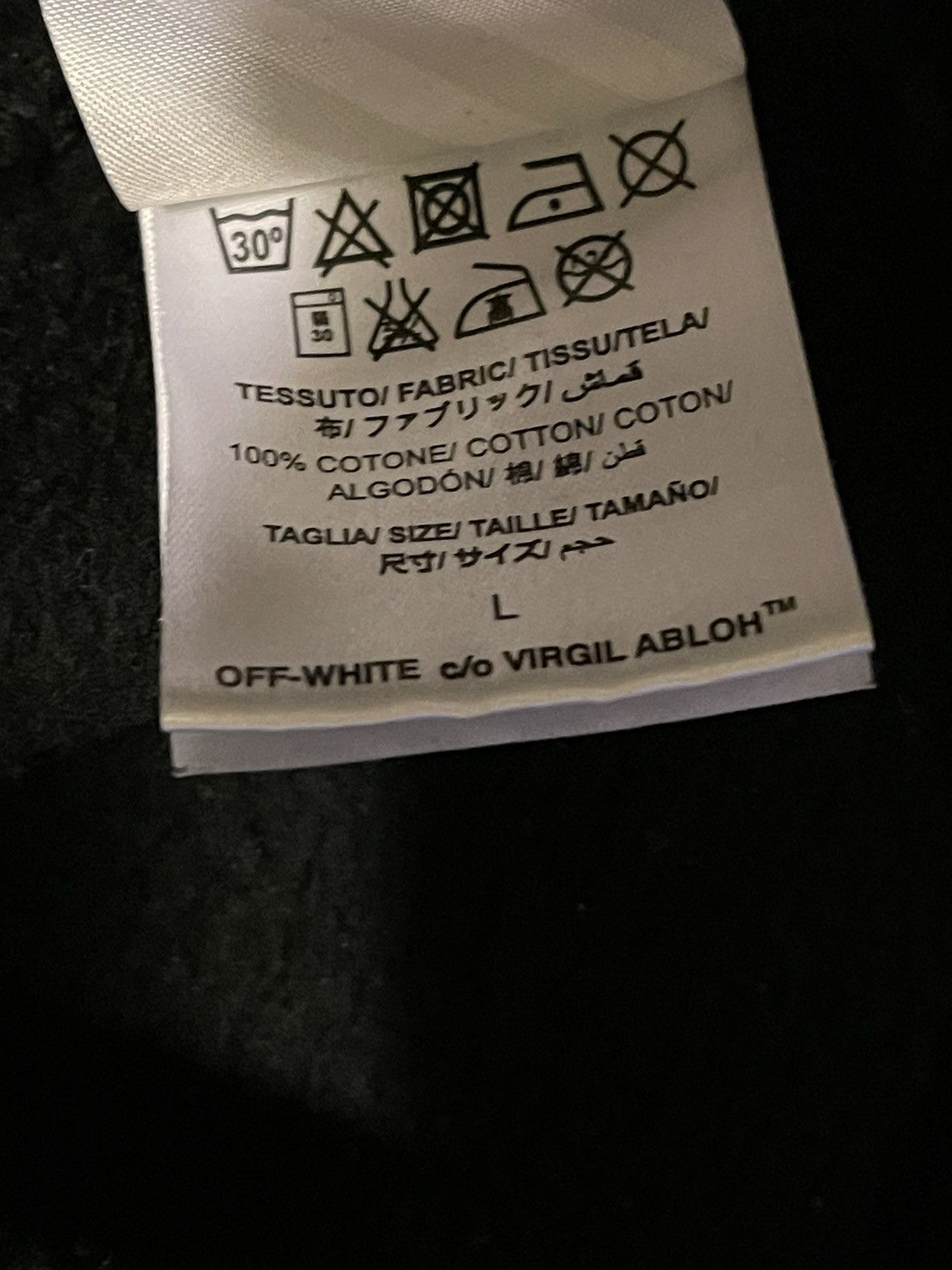 Off-White Off-White Othelo Wolf Crewneck Size US L / EU 52-54 / 3 - 5 Thumbnail