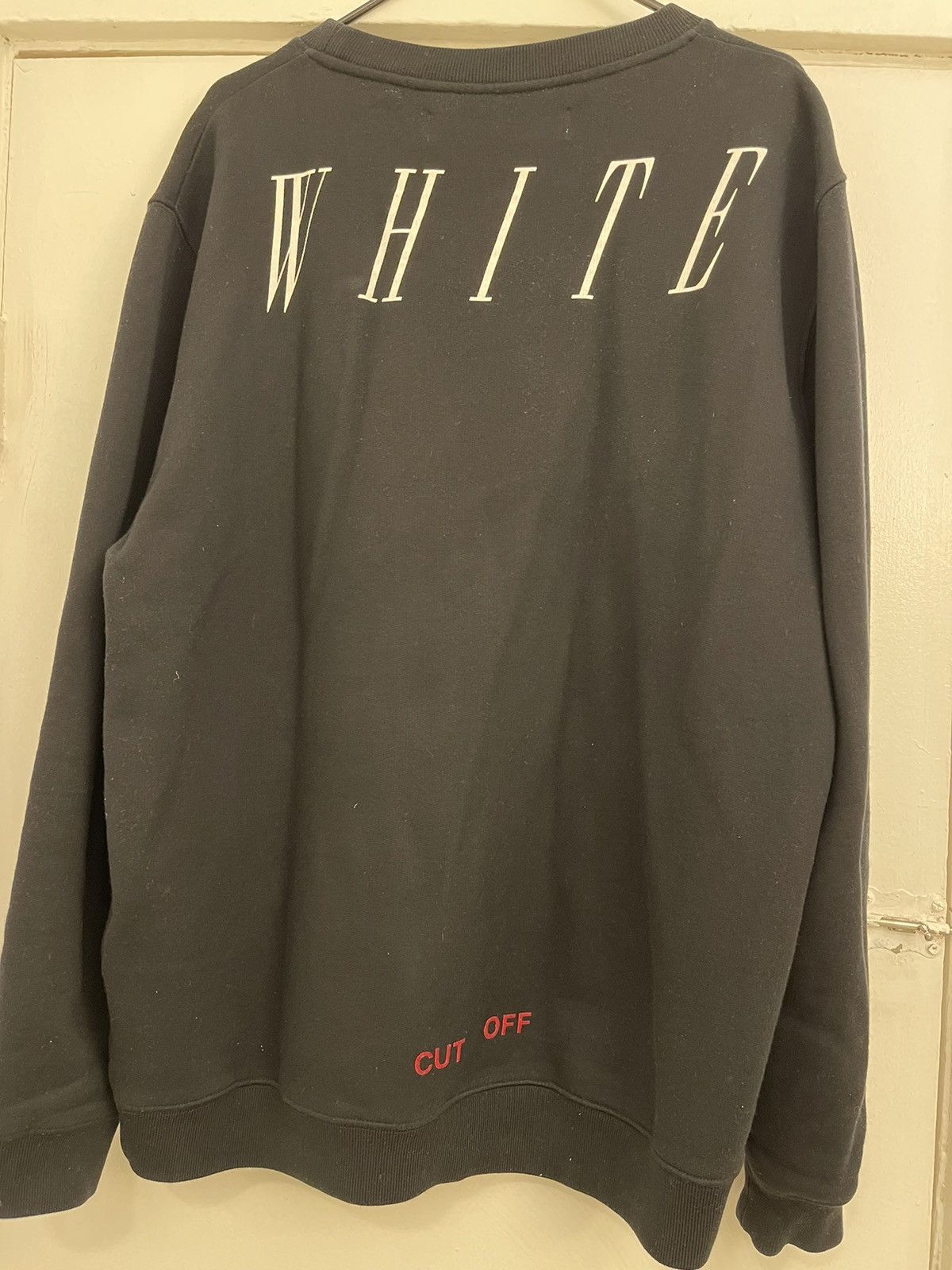 Off-White Off-White Othelo Wolf Crewneck Size US L / EU 52-54 / 3 - 2 Thumbnail