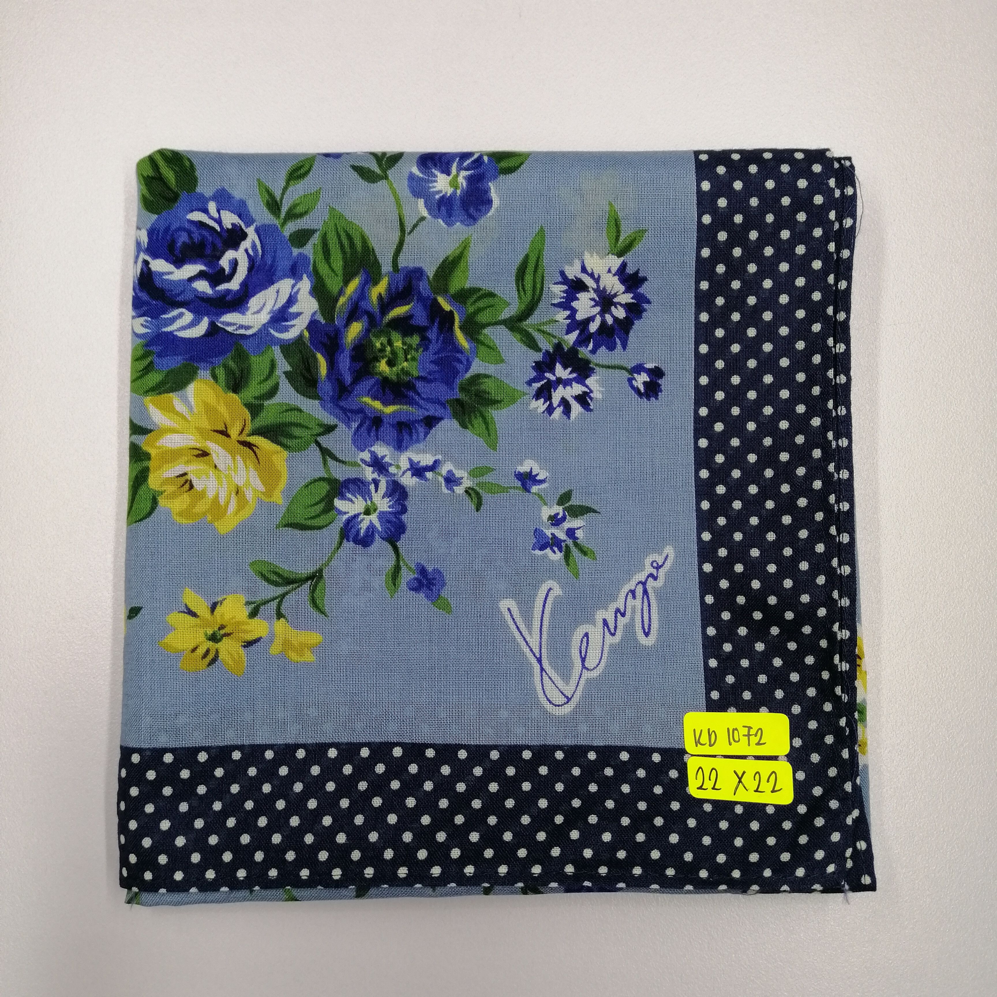 Kenzo × Vintage Kenzo Handkerchief/Neckerchief/Bandanas-KD1072 Size ONE SIZE - 5 Thumbnail