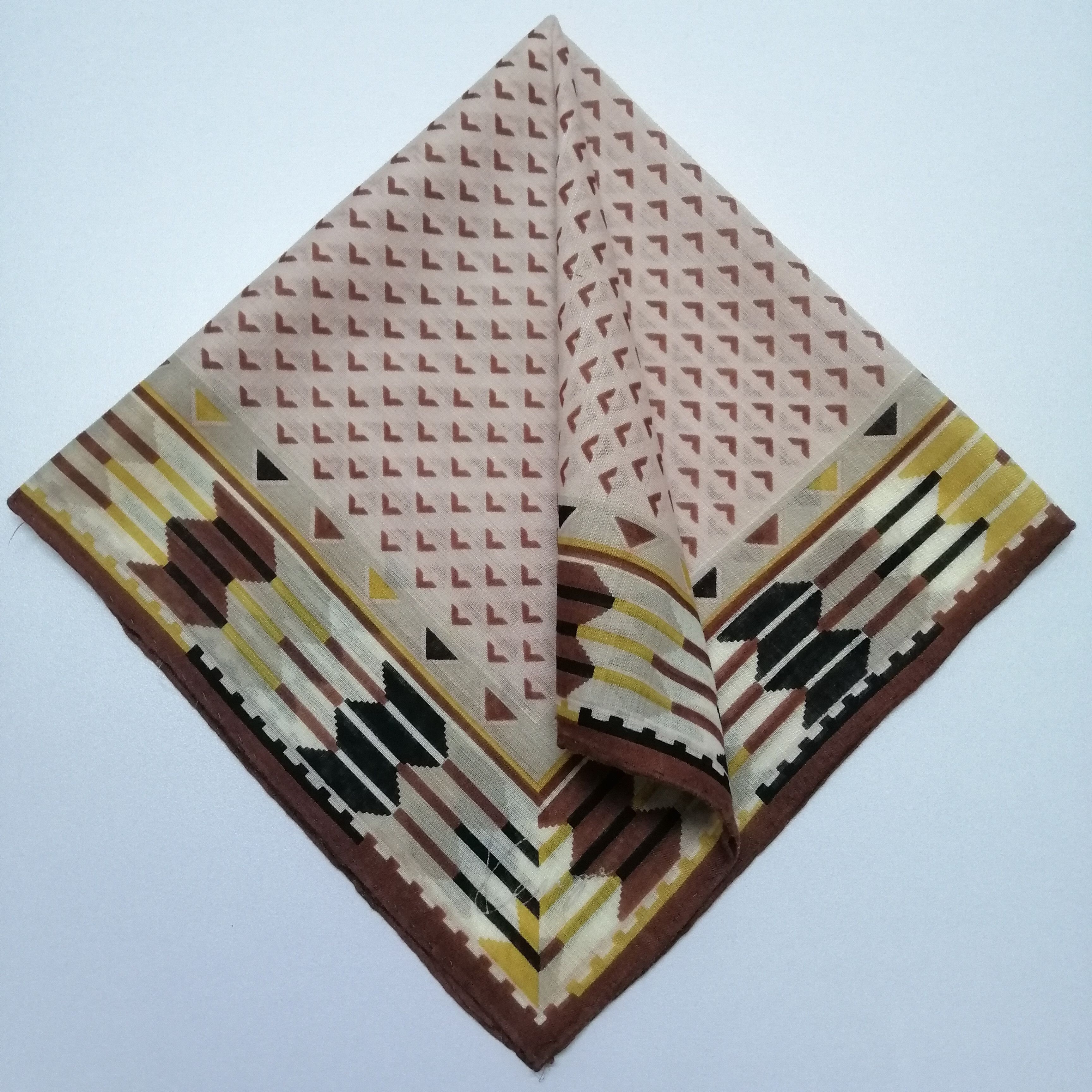 Kenzo × Vintage Kenzo Handkerchief/Neckerchief/Bandana-KD1095 Size ONE SIZE - 1 Thumbnail