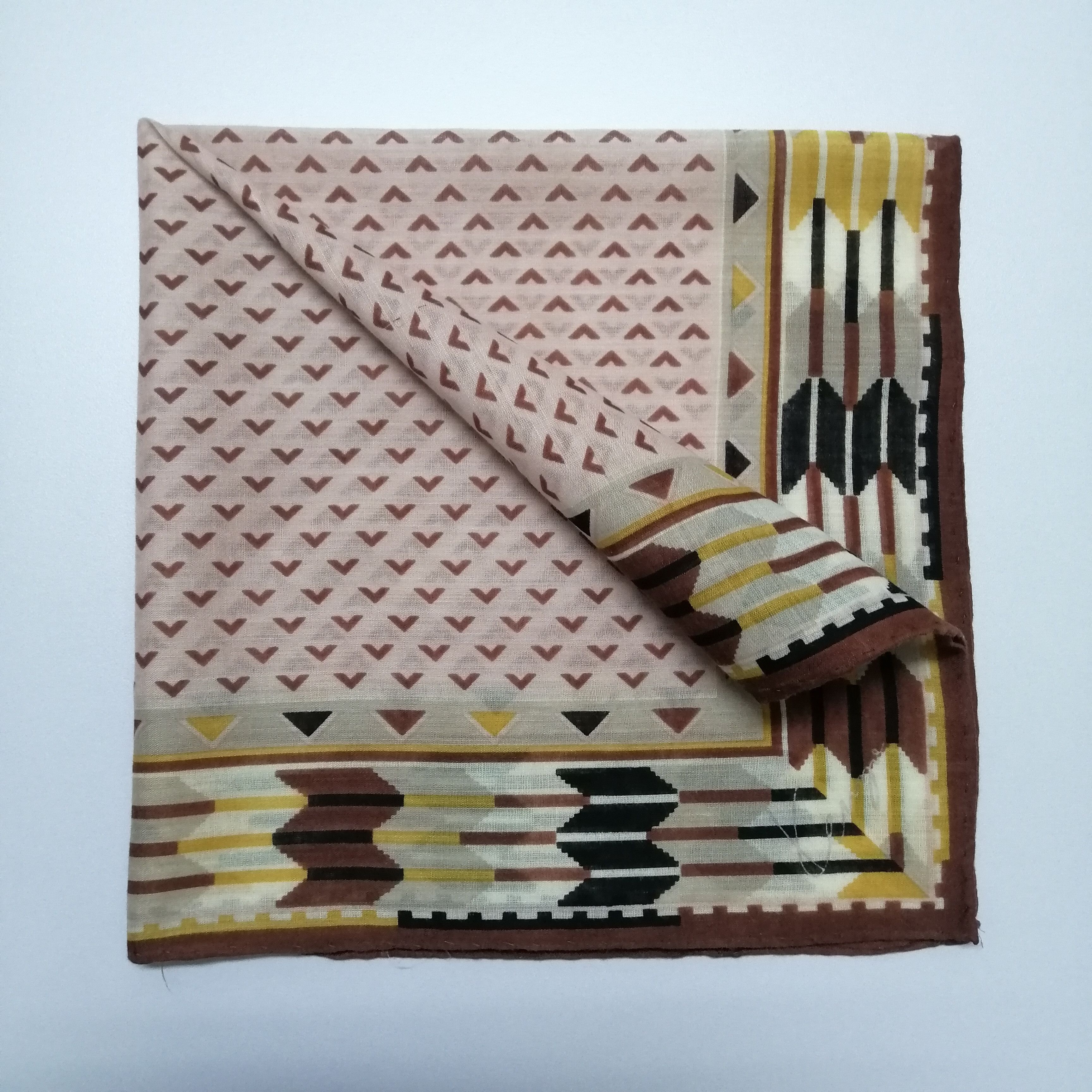 Kenzo × Vintage Kenzo Handkerchief/Neckerchief/Bandana-KD1095 Size ONE SIZE - 4 Thumbnail