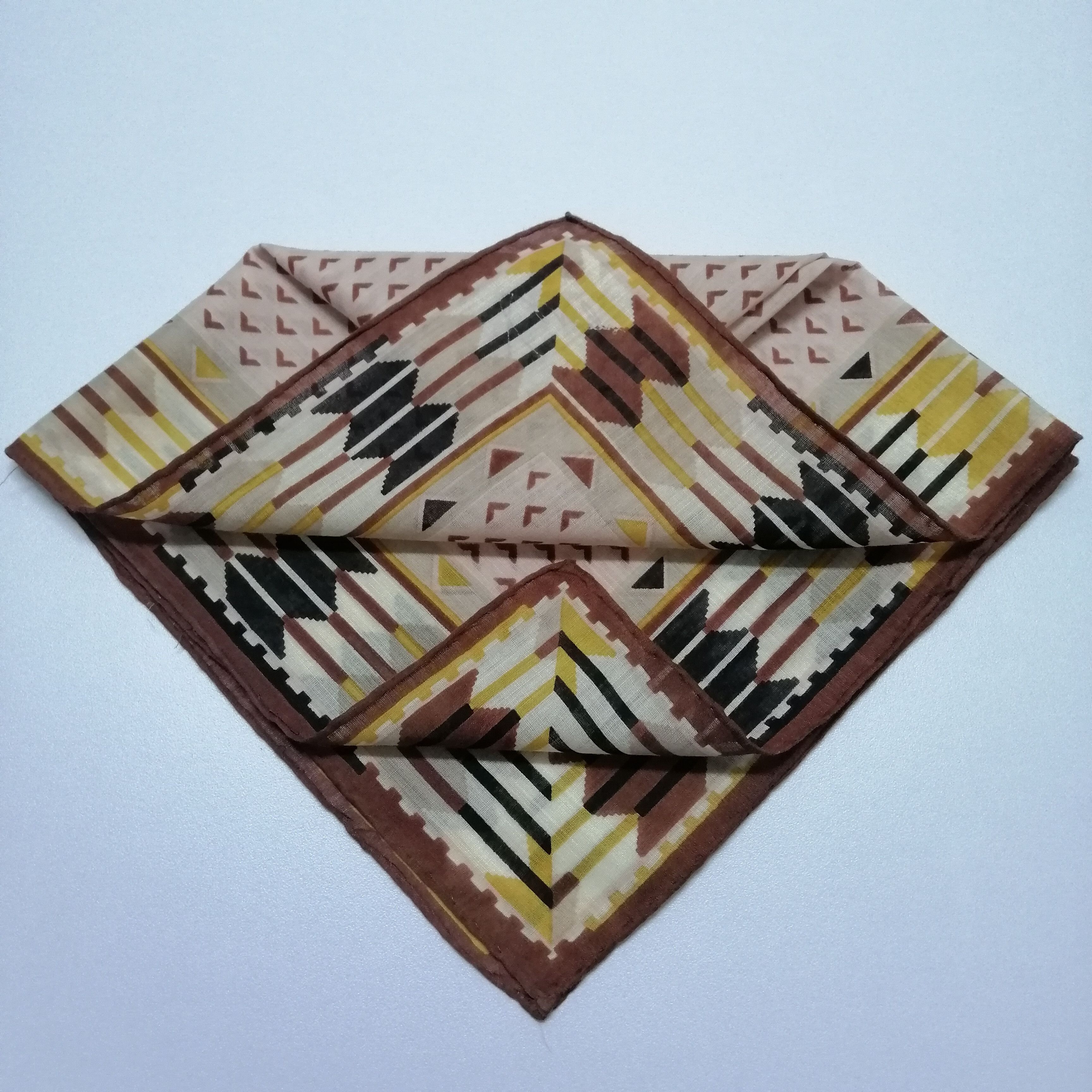 Kenzo × Vintage Kenzo Handkerchief/Neckerchief/Bandana-KD1095 Size ONE SIZE - 5 Thumbnail