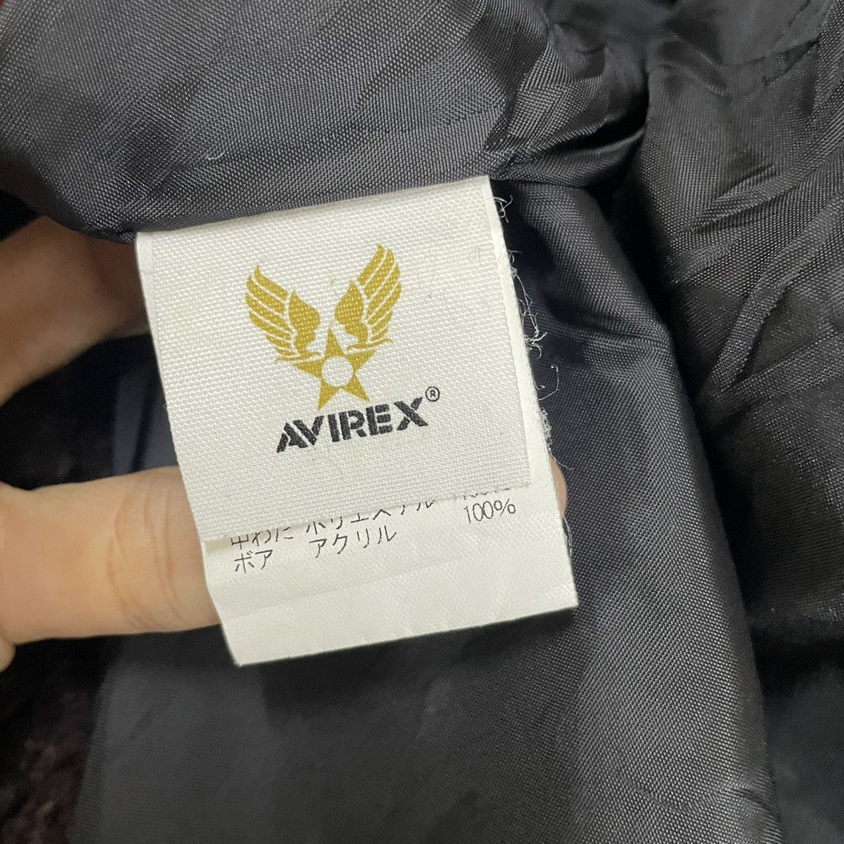 Avirex × Flight Club 💥 AVIREX AVIATOR SHERPA QUILTED WINTER JACKET Size US M / EU 48-50 / 2 - 13 Thumbnail