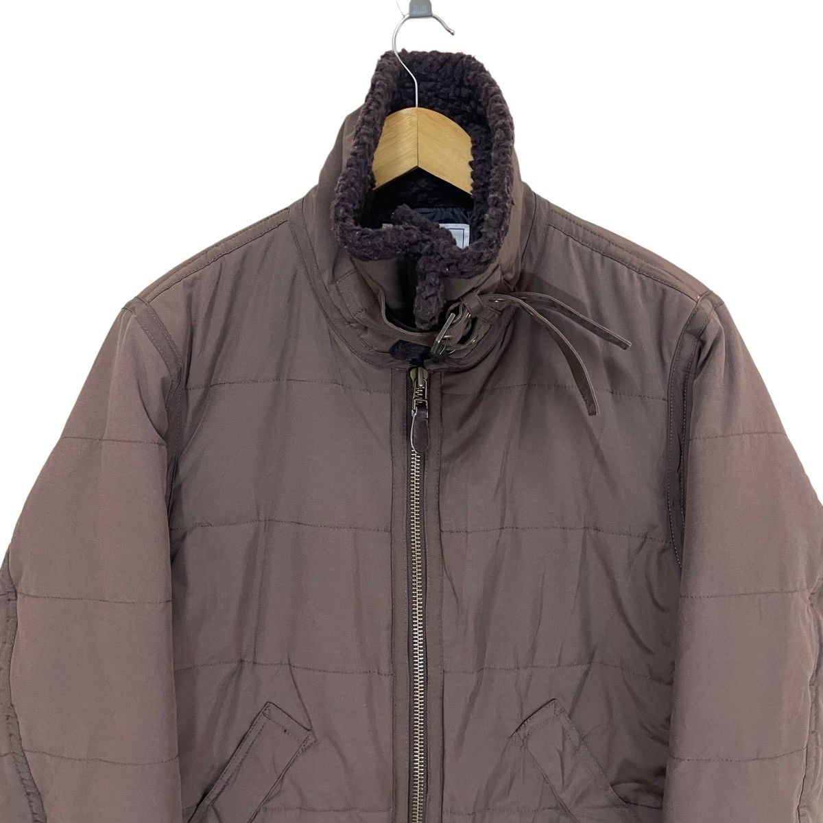 Avirex × Flight Club 💥 AVIREX AVIATOR SHERPA QUILTED WINTER JACKET Size US M / EU 48-50 / 2 - 5 Thumbnail