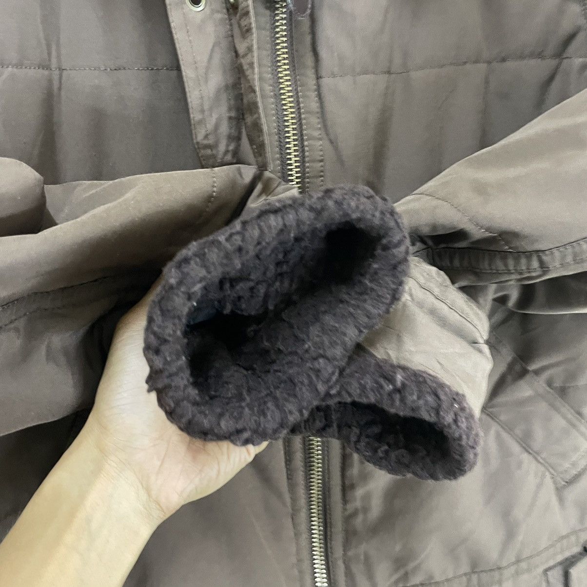 Avirex × Flight Club 💥 AVIREX AVIATOR SHERPA QUILTED WINTER JACKET Size US M / EU 48-50 / 2 - 10 Thumbnail