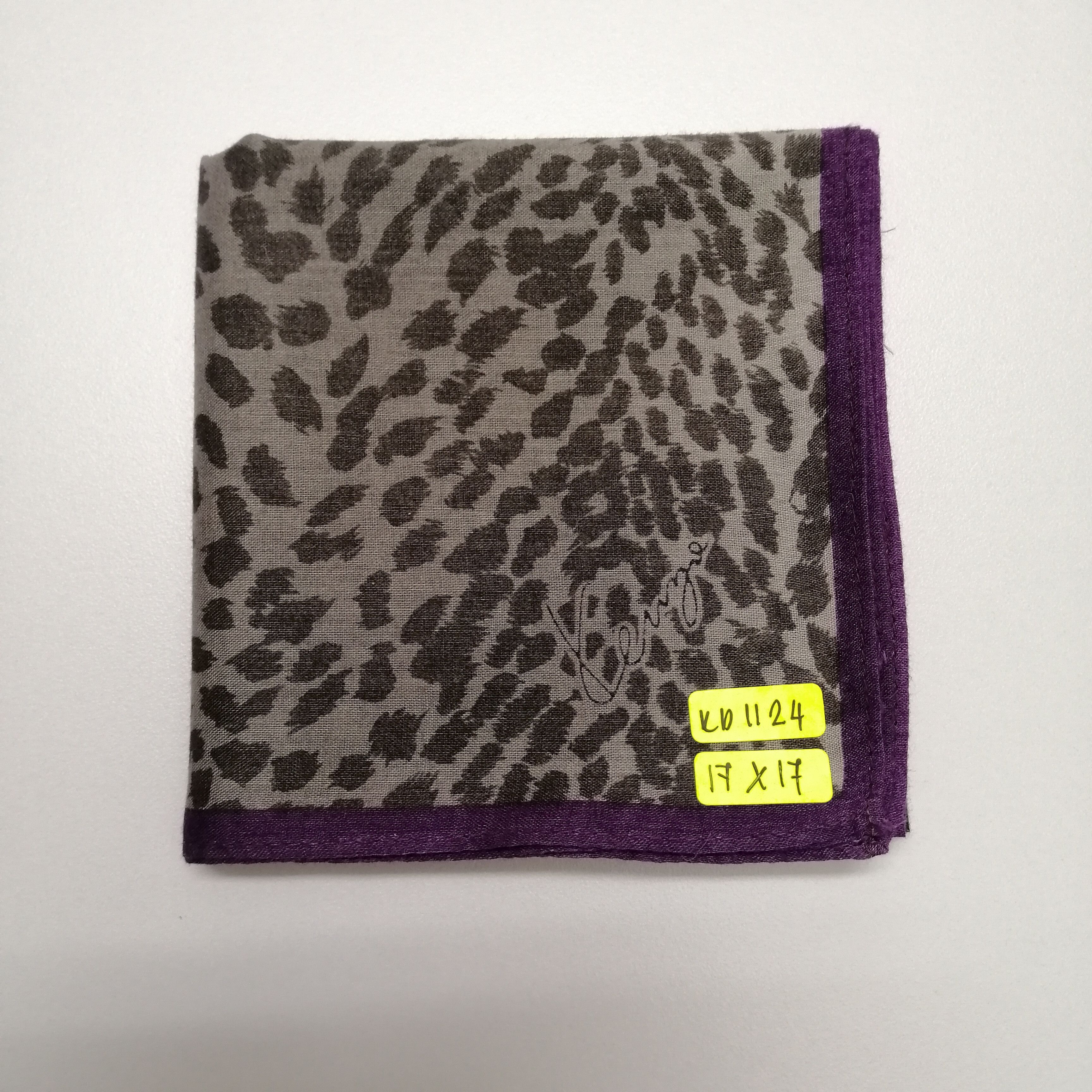 Kenzo × Vintage Kenzo Handkerchief/Neckerchief/Bandana-KD1124 Size ONE SIZE - 6 Thumbnail