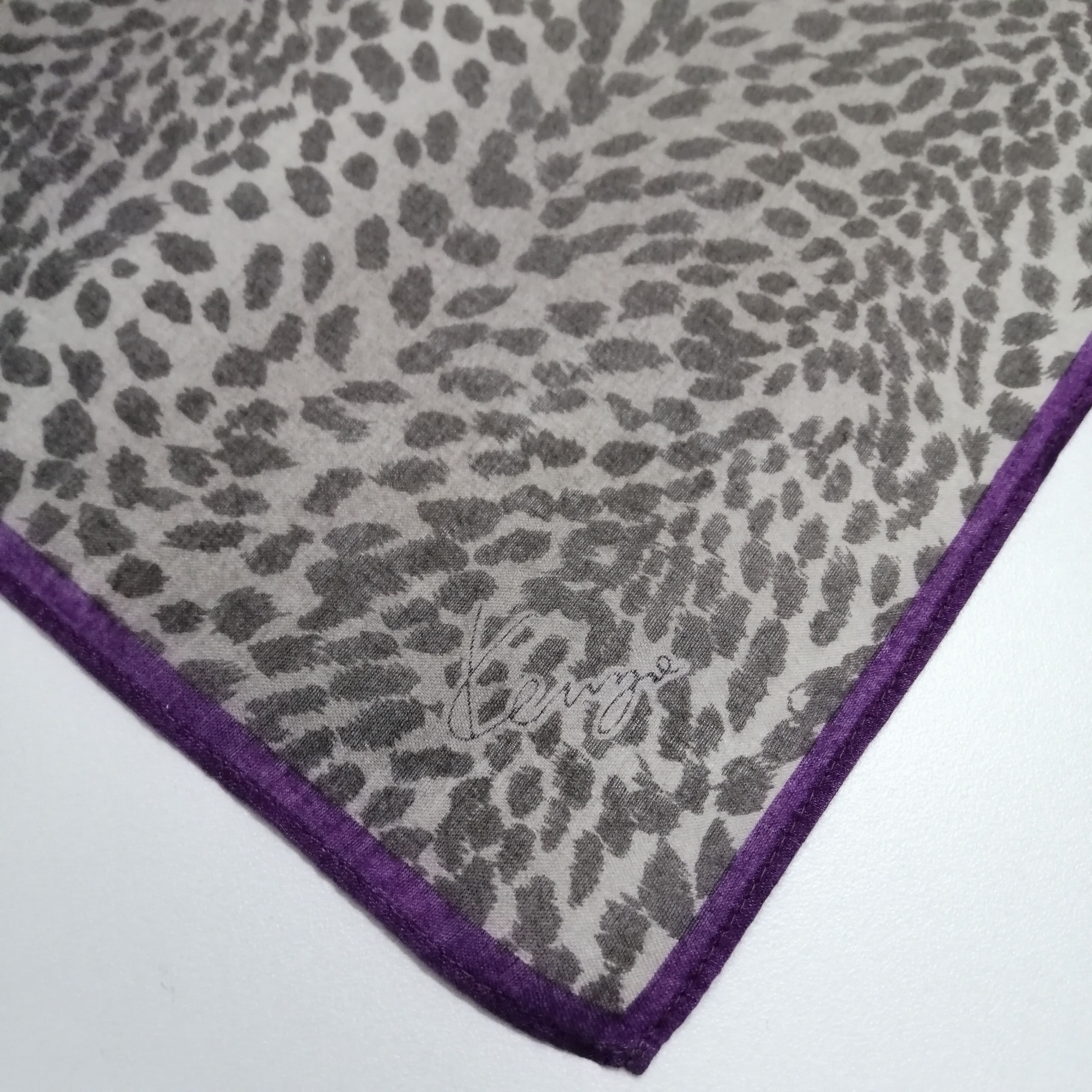 Kenzo × Vintage Kenzo Handkerchief/Neckerchief/Bandana-KD1124 Size ONE SIZE - 3 Thumbnail