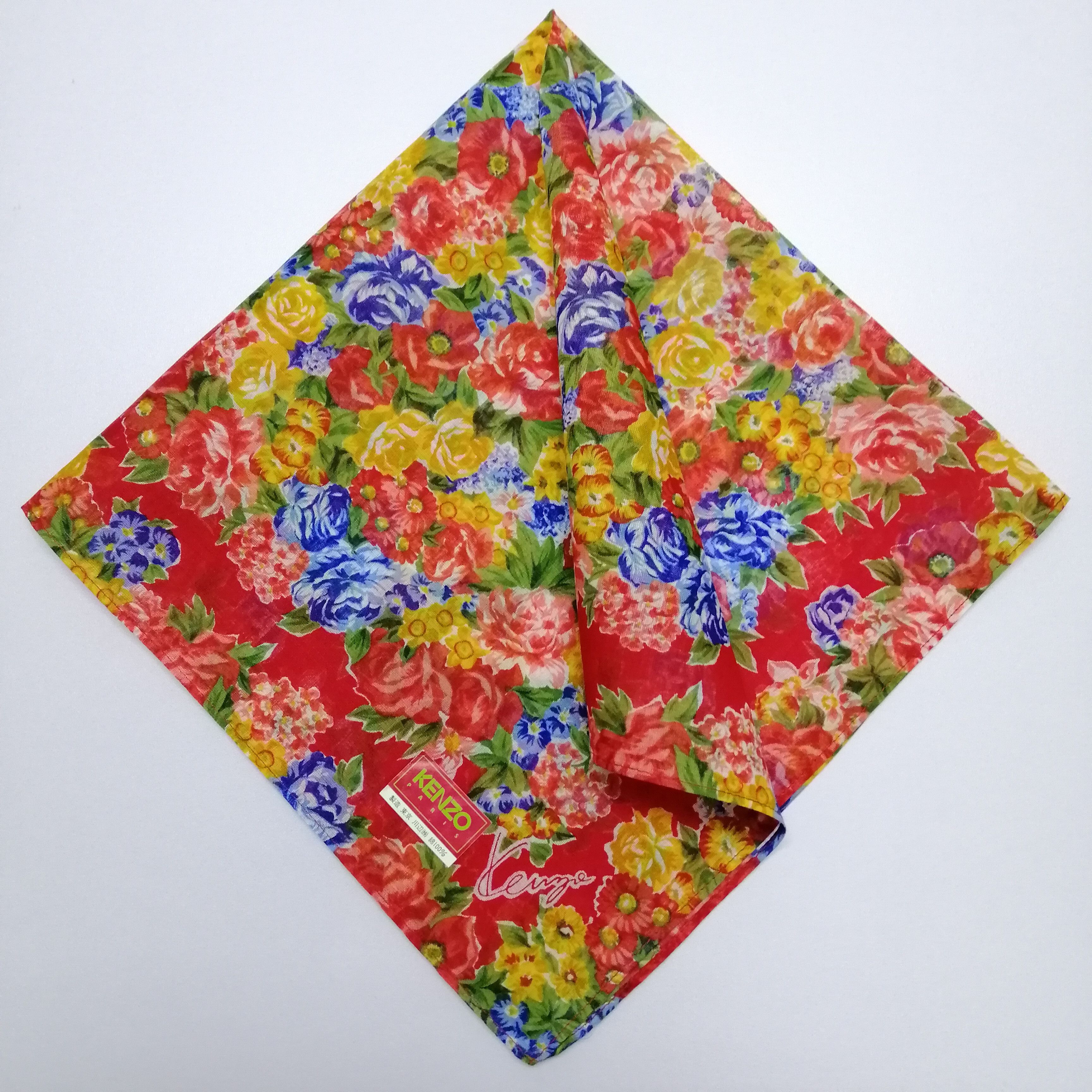 Kenzo Kenzo Handkerchief/Neckerchief/Bandana-KD1125 Size ONE SIZE - 1 Thumbnail