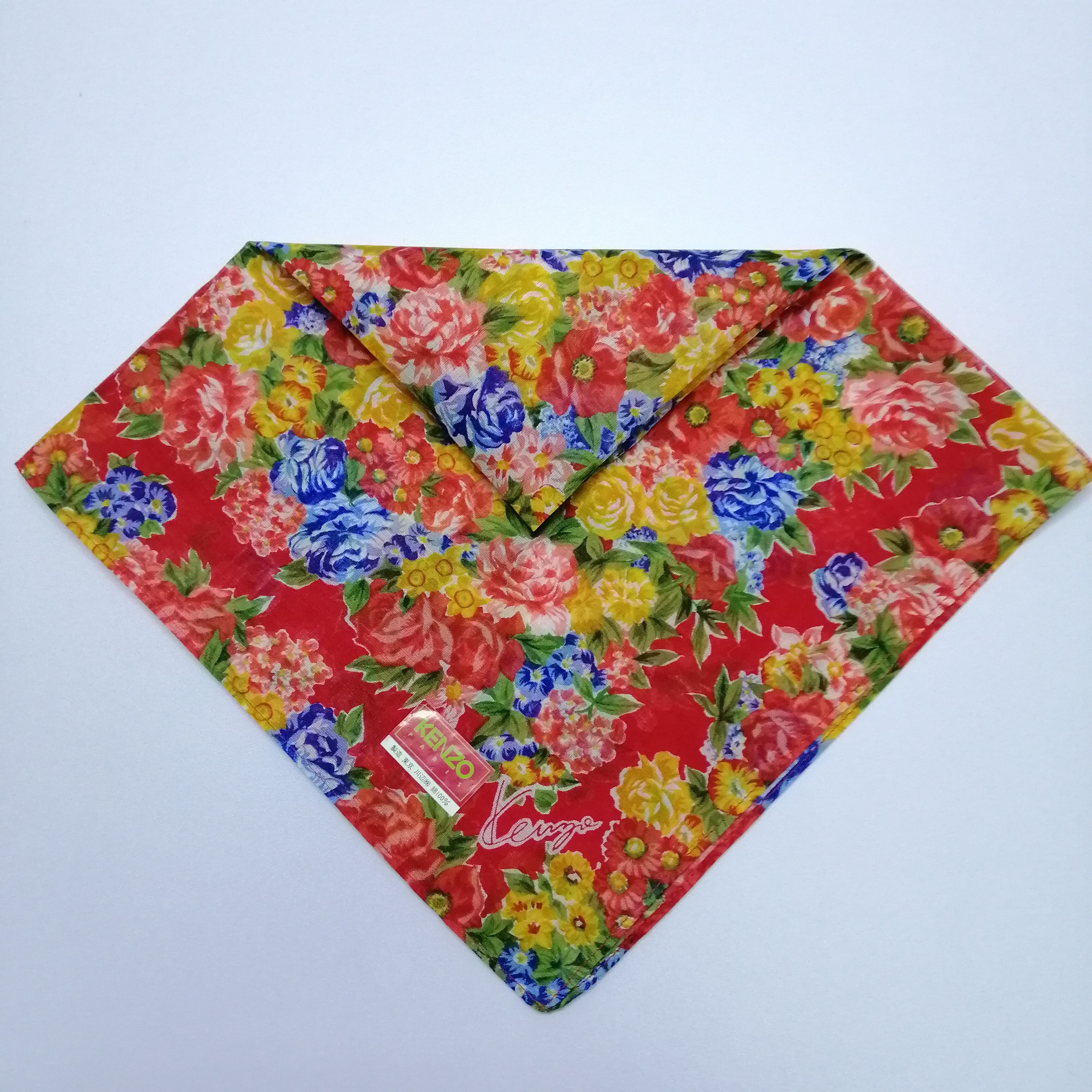 Kenzo Kenzo Handkerchief/Neckerchief/Bandana-KD1125 Size ONE SIZE - 5 Thumbnail