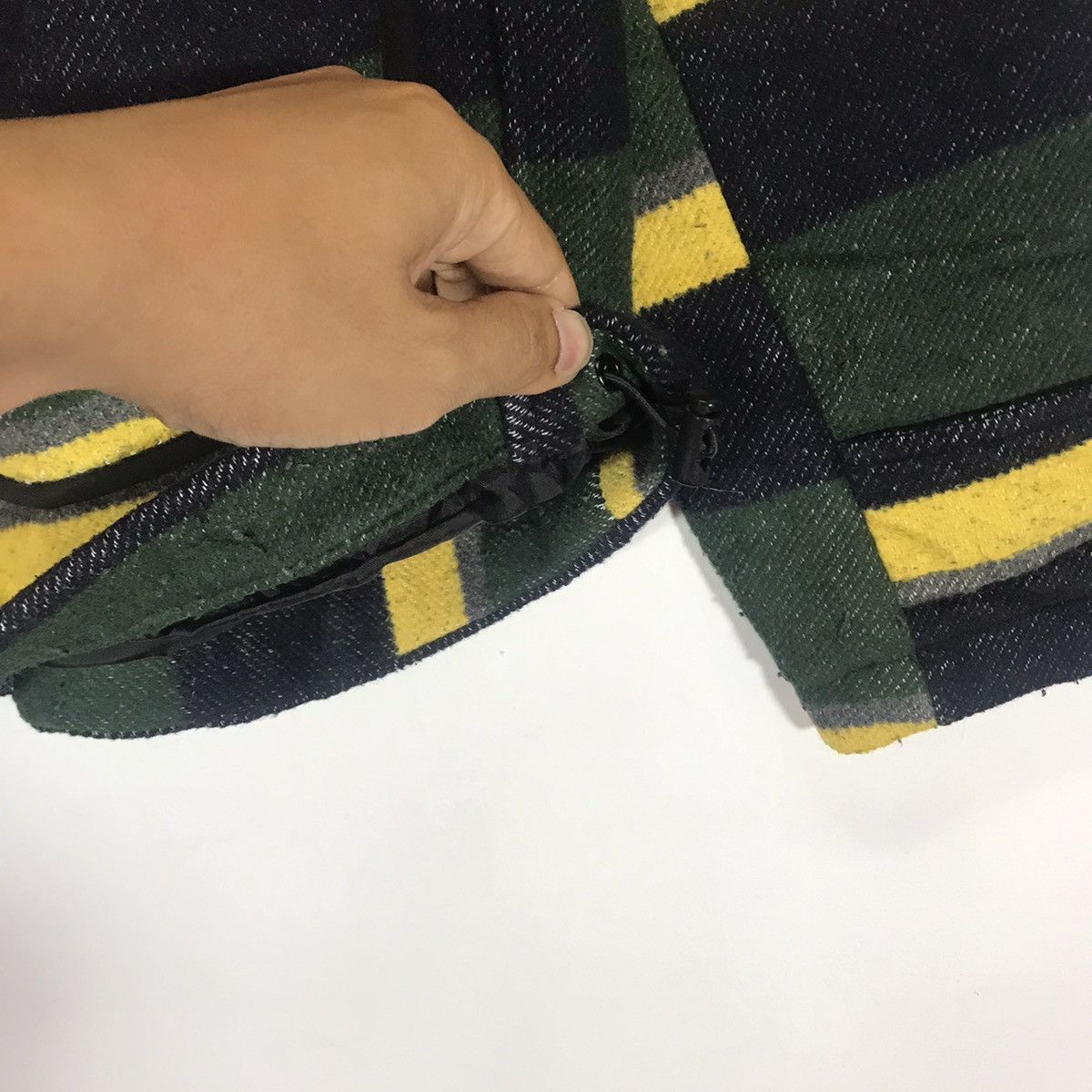 Japanese Brand × go slow caravan Multicolor mix indigo blue stripe color hoodies Size US L / EU 52-54 / 3 - 5 Thumbnail