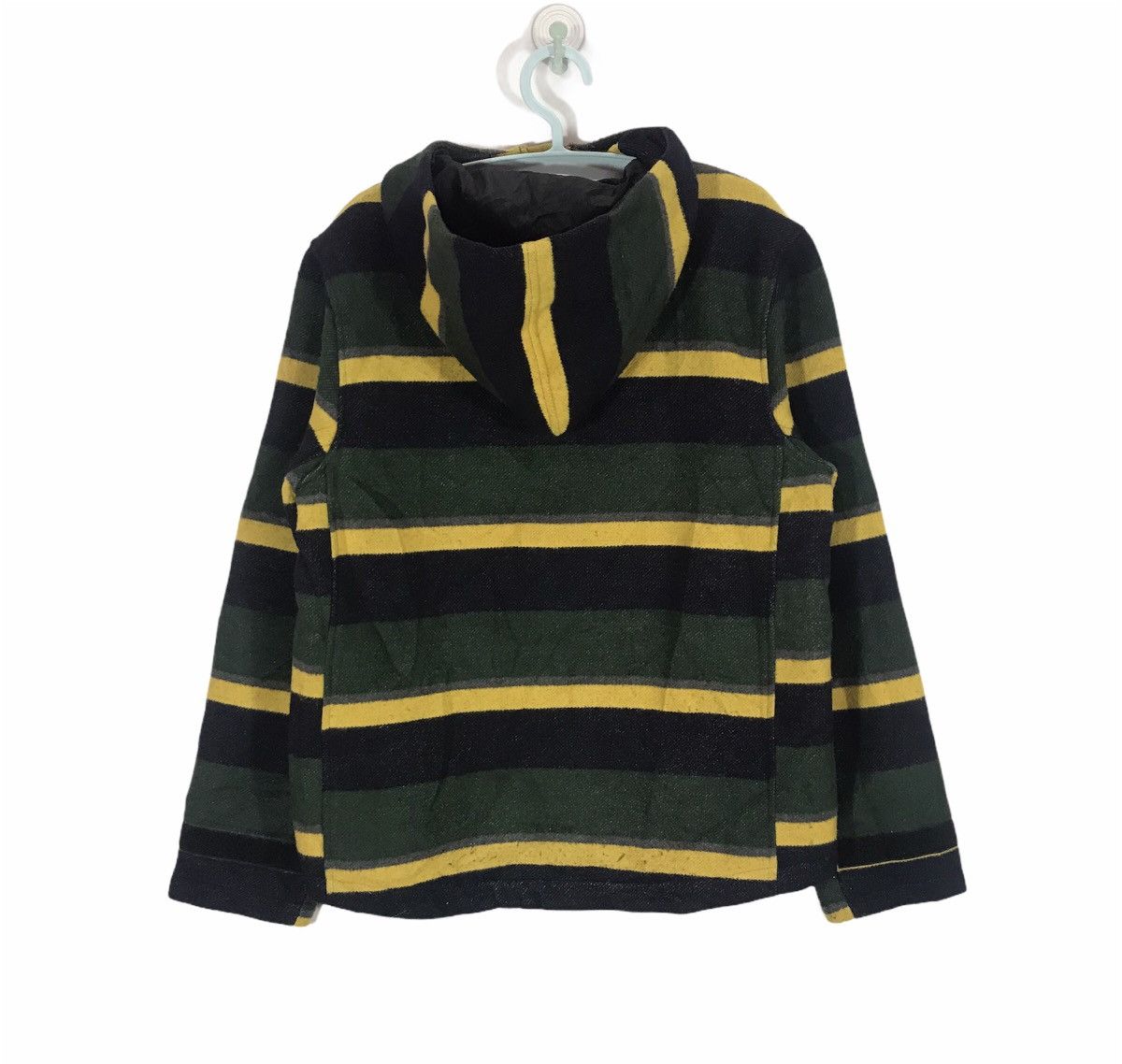Japanese Brand × go slow caravan Multicolor mix indigo blue stripe color hoodies Size US L / EU 52-54 / 3 - 4 Thumbnail