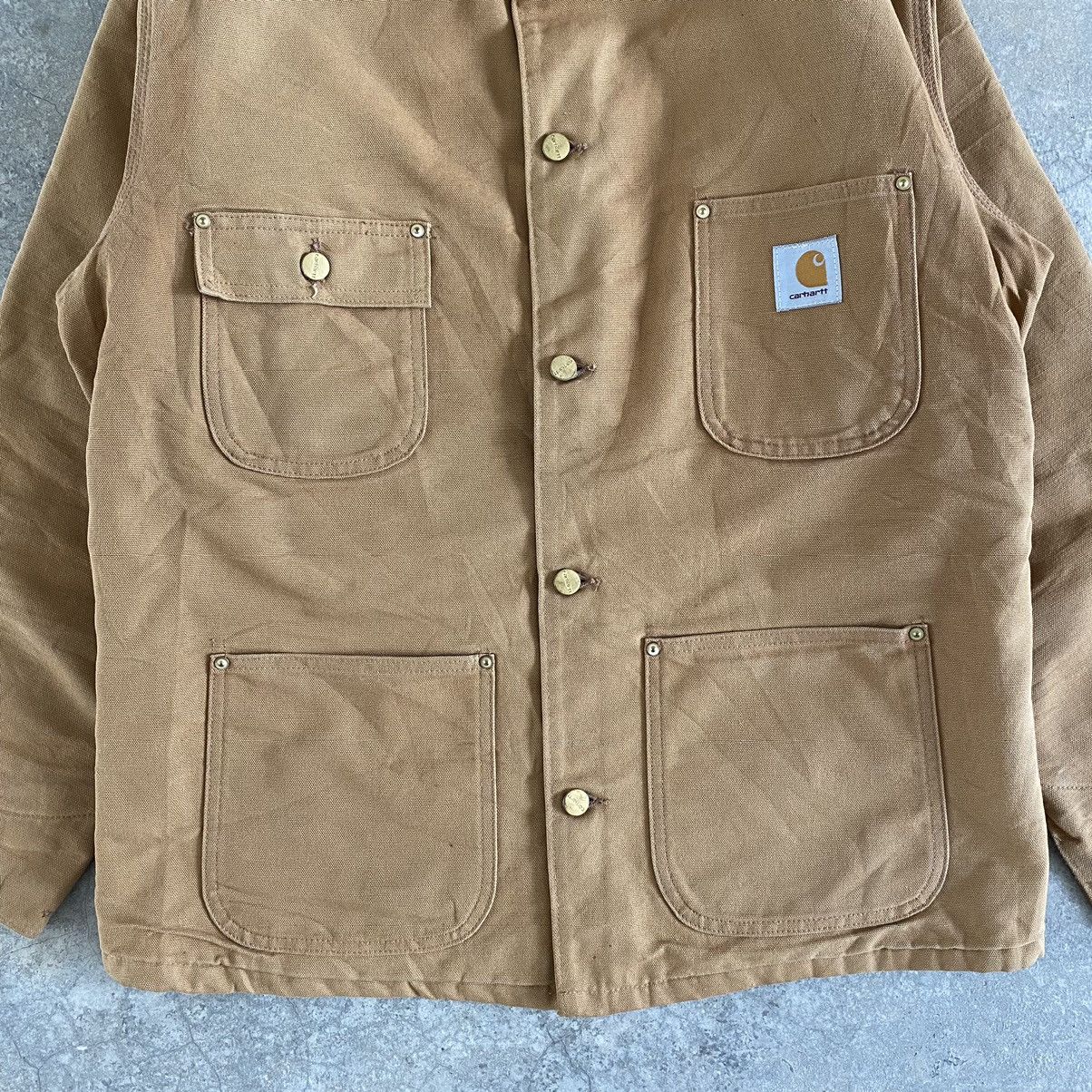 Carhartt × Vintage Vintage Carhartt Duck Blanket Lined Workwear Chore Jacket Size US M / EU 48-50 / 2 - 4 Thumbnail