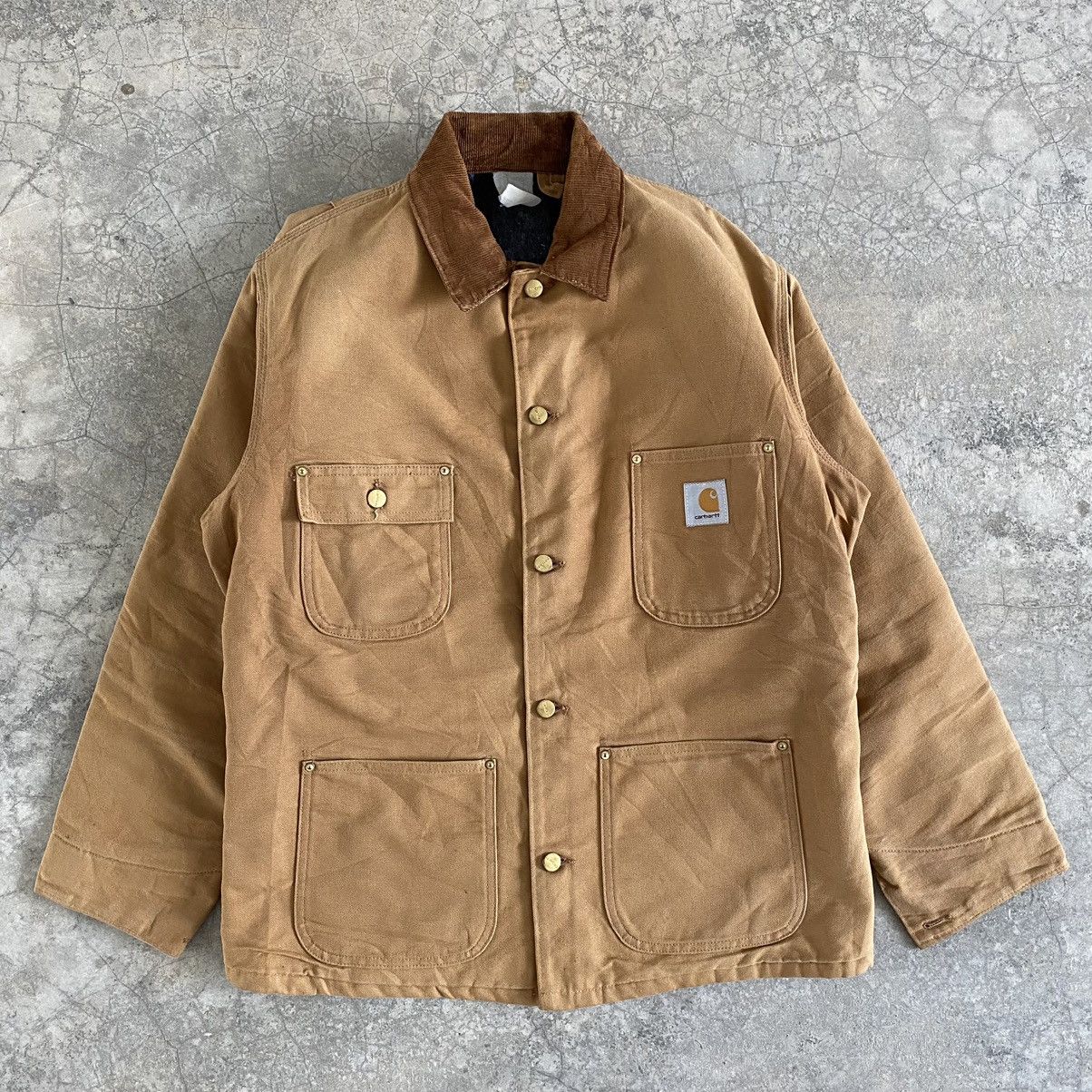 Carhartt × Vintage Vintage Carhartt Duck Blanket Lined Workwear Chore Jacket Size US M / EU 48-50 / 2 - 3 Thumbnail