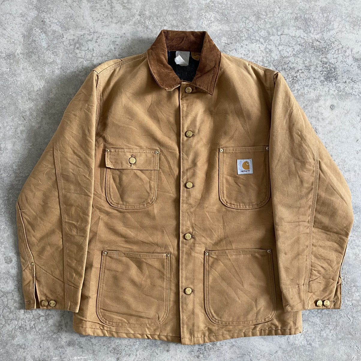 Carhartt × Vintage Carhartt 100 Years Duck Chore Coat Jacket | Grailed